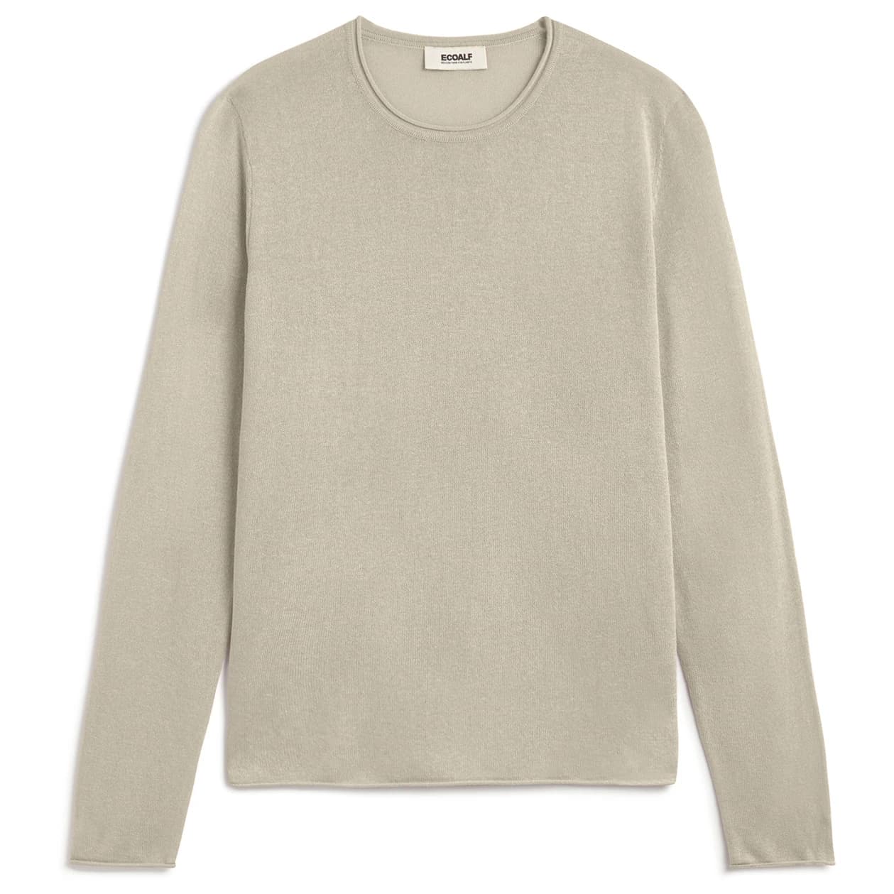 Дамски пуловер Ecoalf Women's Milo Knit Jumper - Stone