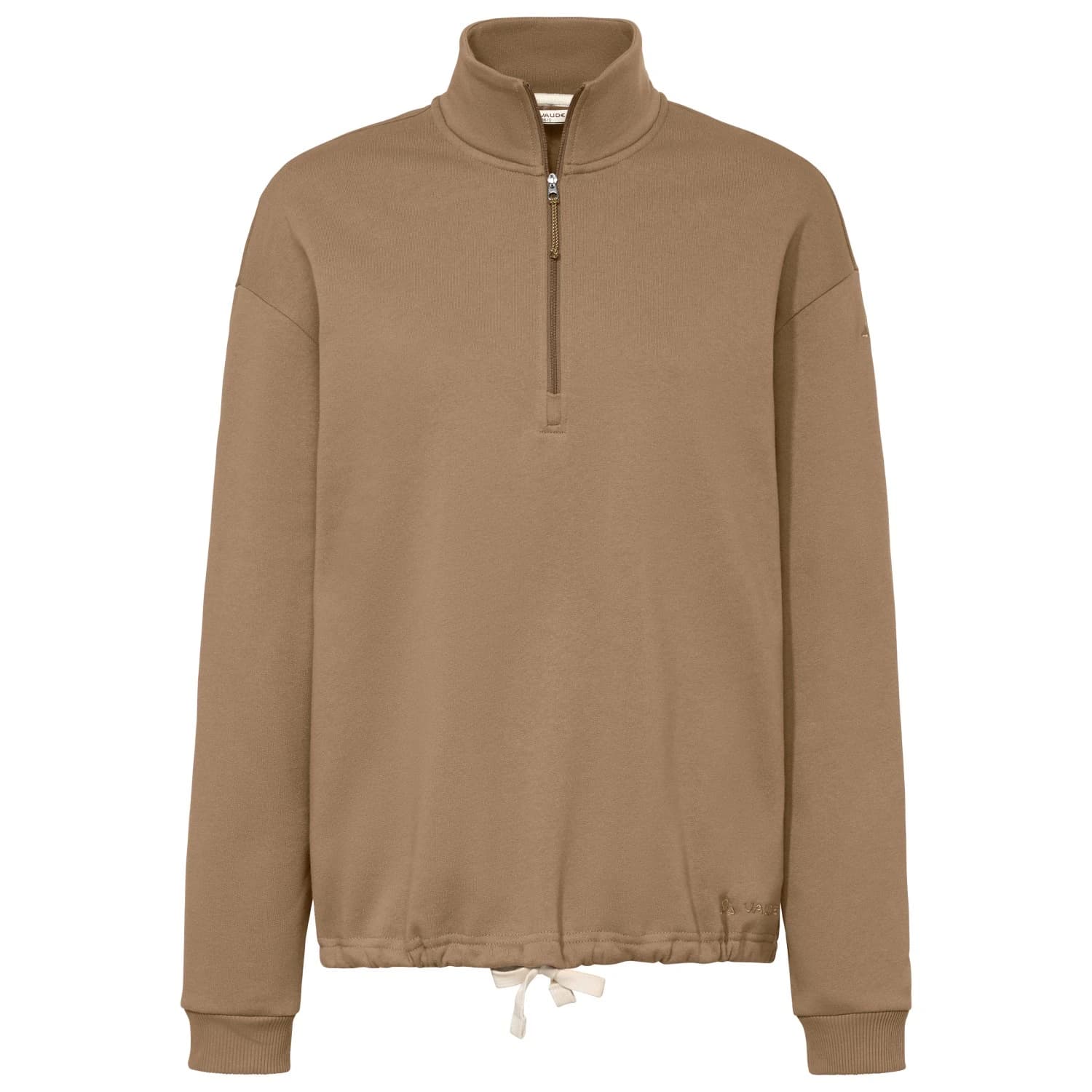 Дамски пуловер Vaude Women's Redmont Half Zip Pullover Jumper - Oat