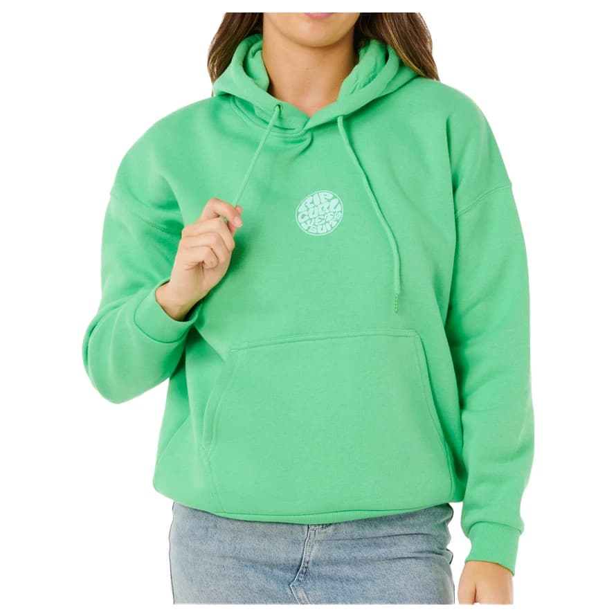 Дамски суичър Rip Curl Women's Icons Of Surf Heritage Hood Hoodie - Green