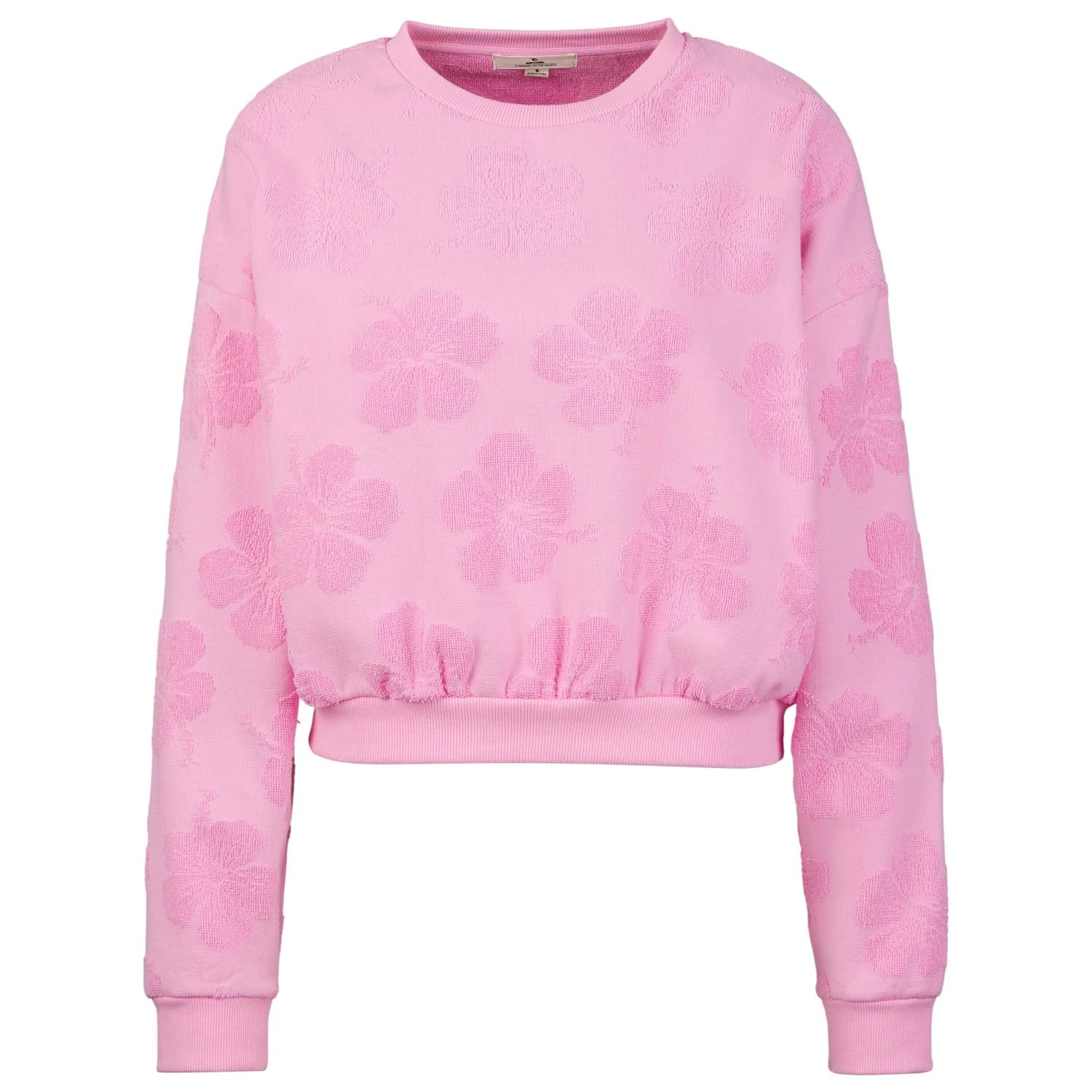 Дамски пуловер Rip Curl Women's Paradise Terry Crew Jumper - Pink