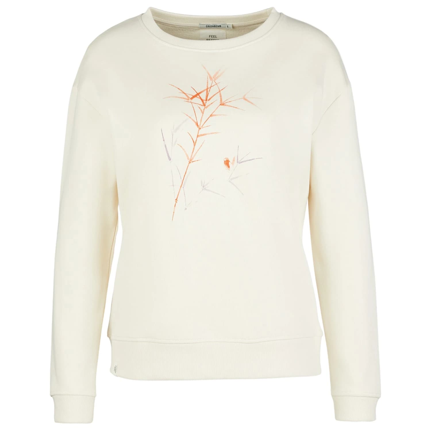 Дамски пуловер GreenBomb Nature Bird Reed Canty Jumper - Canty