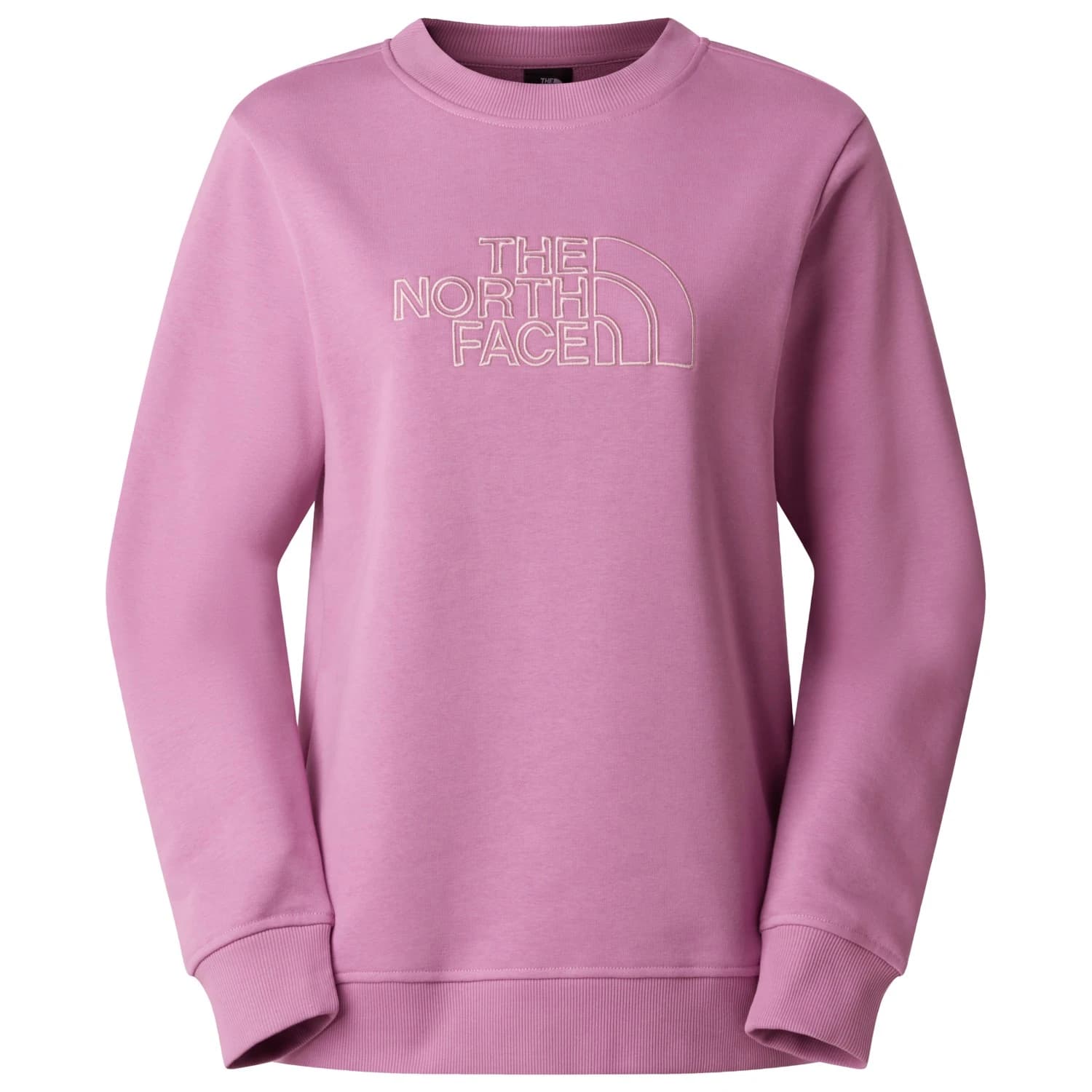 Дамски пуловер The North Face Women's Drew Peak Light Crew Jumper - Hushed Lavender / Metal Pink