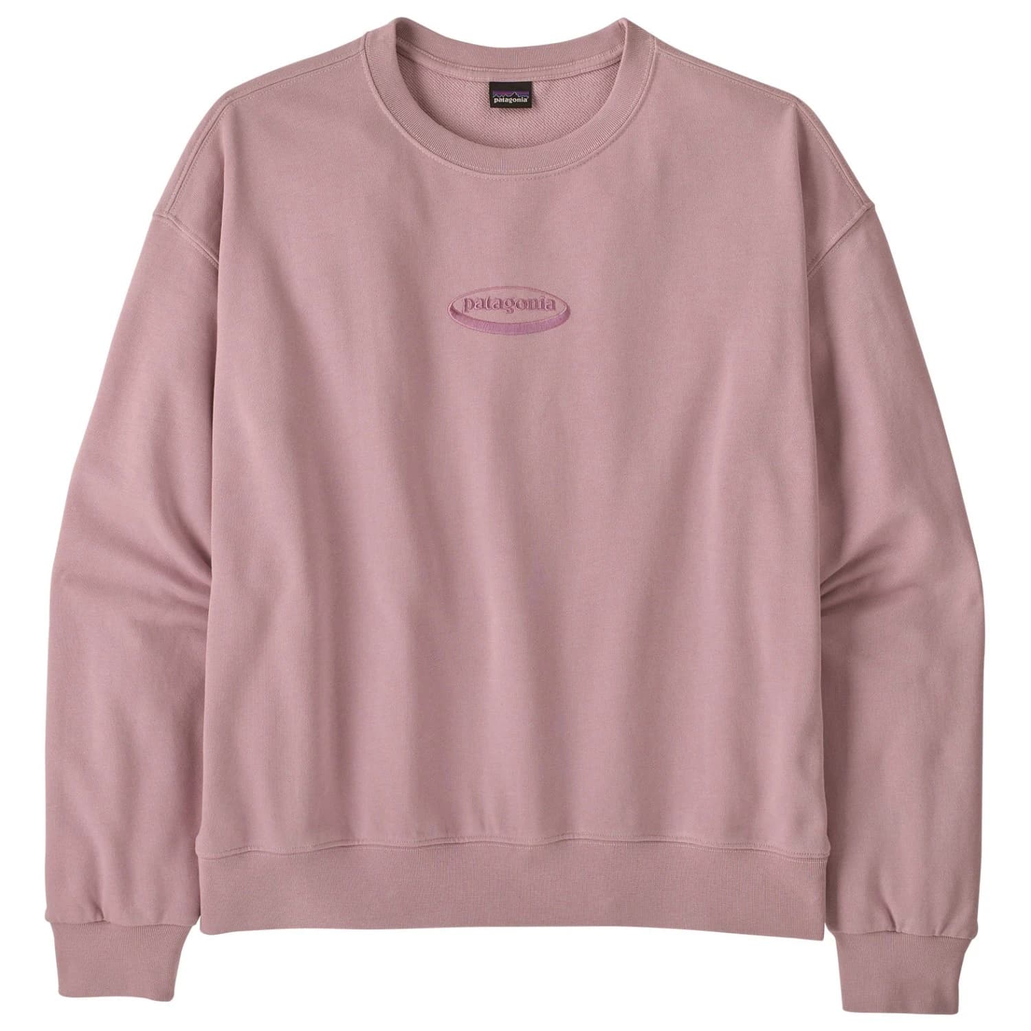 Дамски пуловер Patagonia Women's 95 Oval Logo Daily Crew Jumper - Quiet Violet