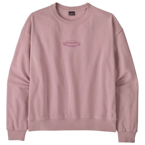 Пуловер Patagonia Women's 95 Oval Logo Daily Crew Jumper - Quiet Violet