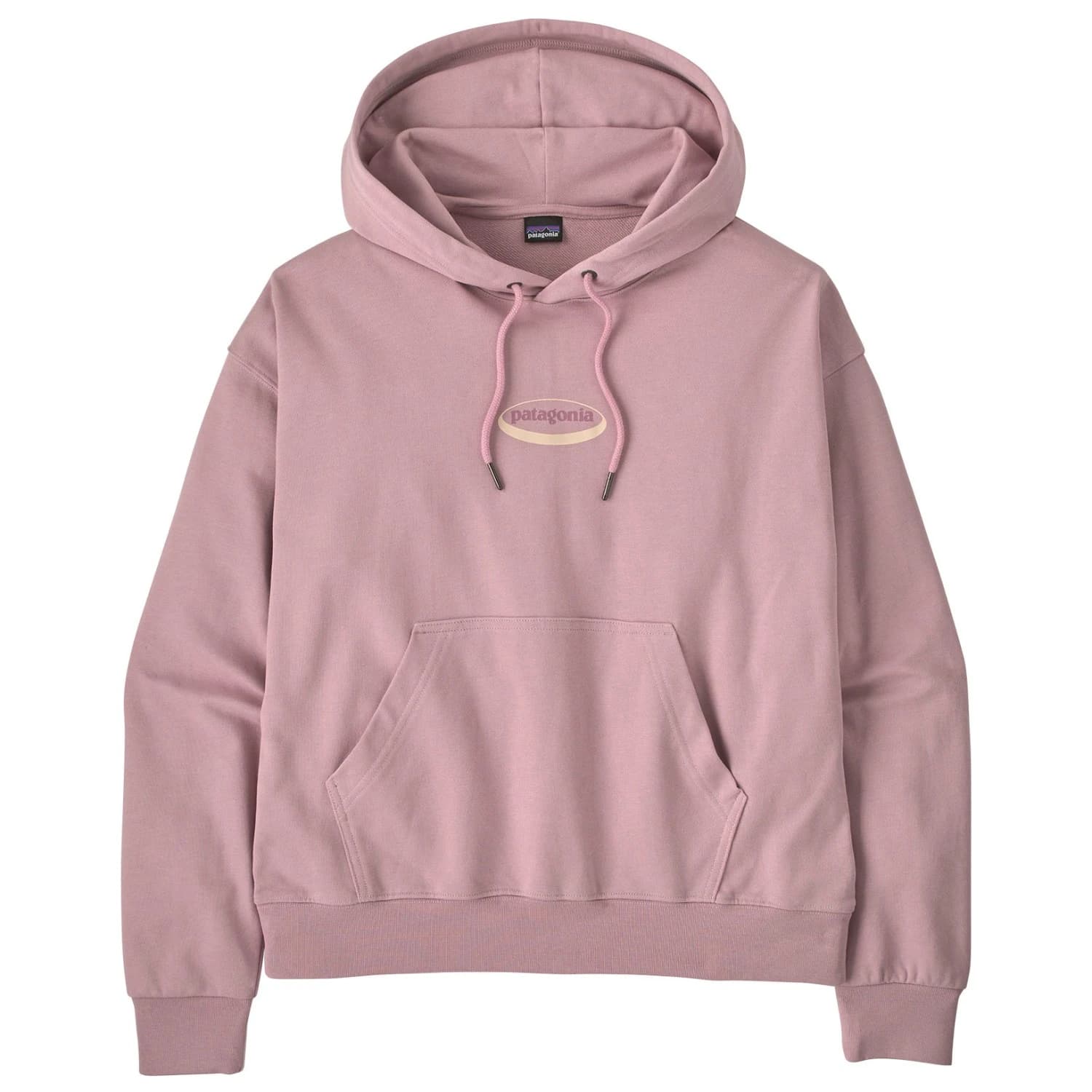 Дамски суичър Patagonia Women's 95 Oval Logo Daily Hoody Hoodie - Quiet Violet: Sunshine