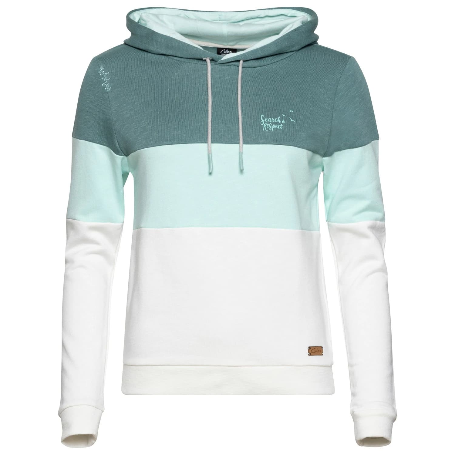 Дамски суичър Chillaz Women's Walchsee Search & Respect Hoodie - Dark Arctic