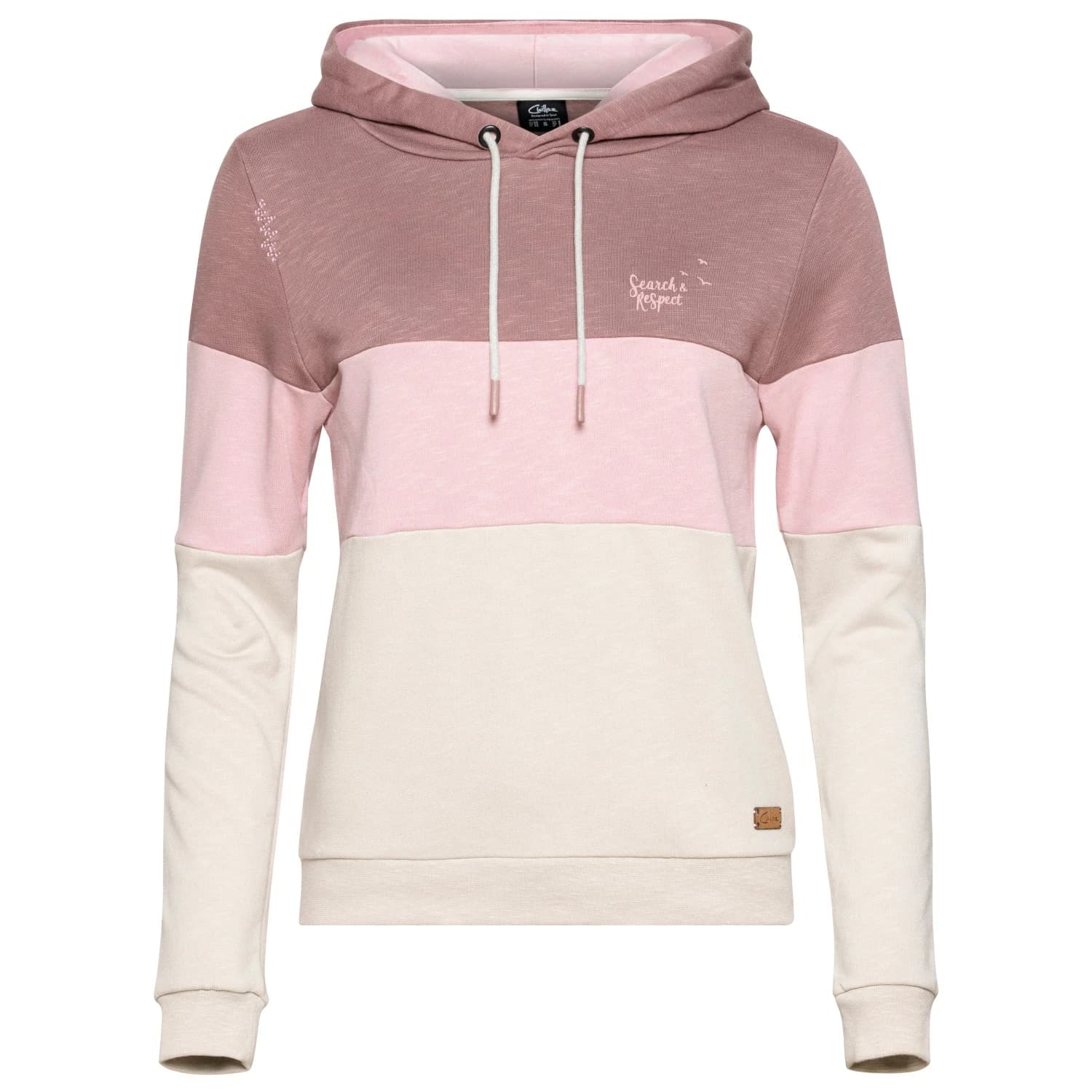 Дамски суичър Chillaz Women's Walchsee Search & Respect Hoodie - Wine