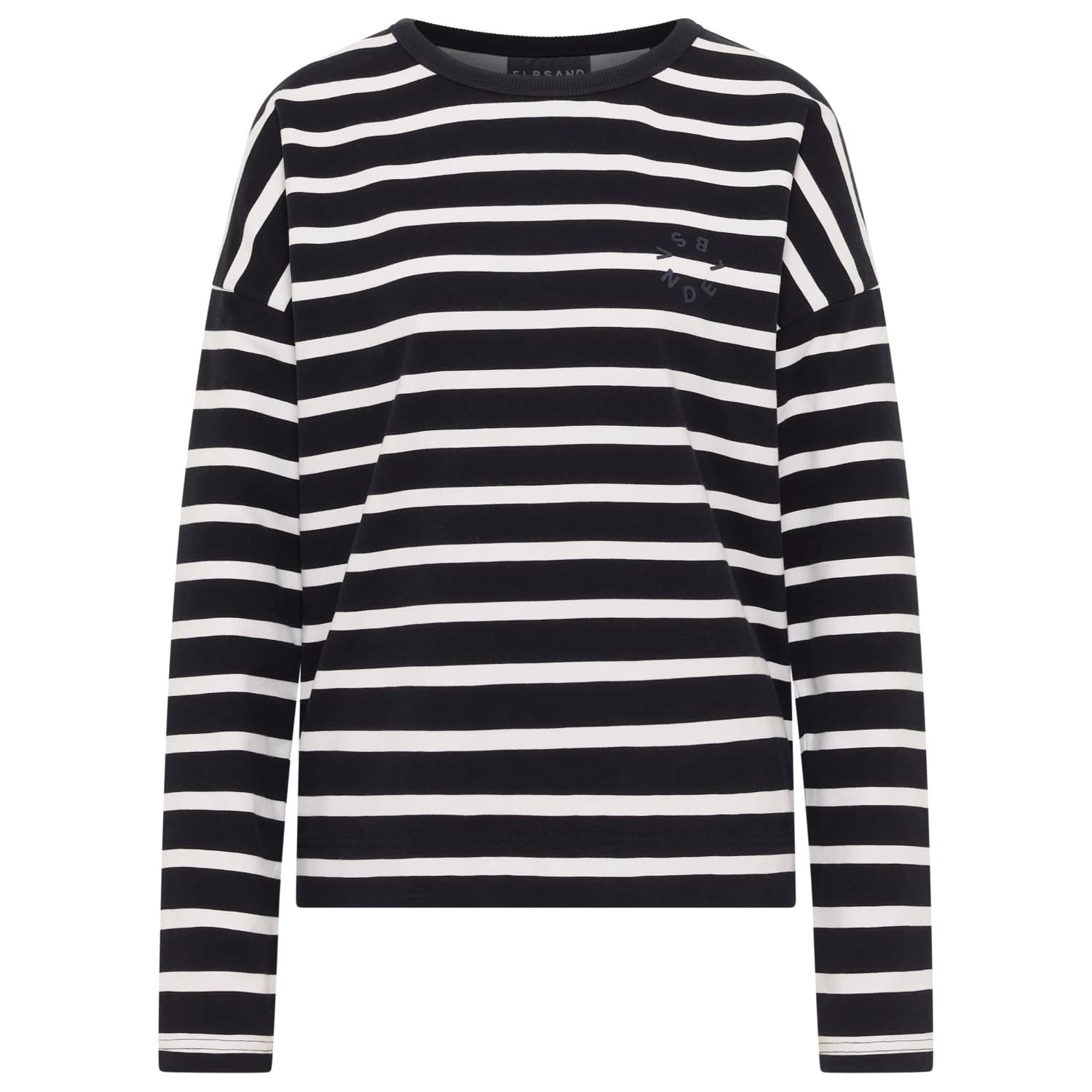 Дамски пуловер Elbsand Women's Elva Jumper - Coldwater / Cloud White