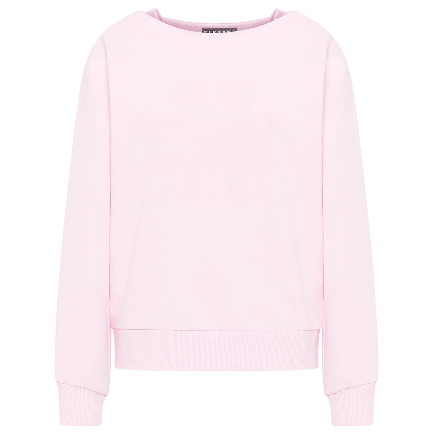 Дамски пуловер Elbsand Women's Fea Jumper - Soft Rose