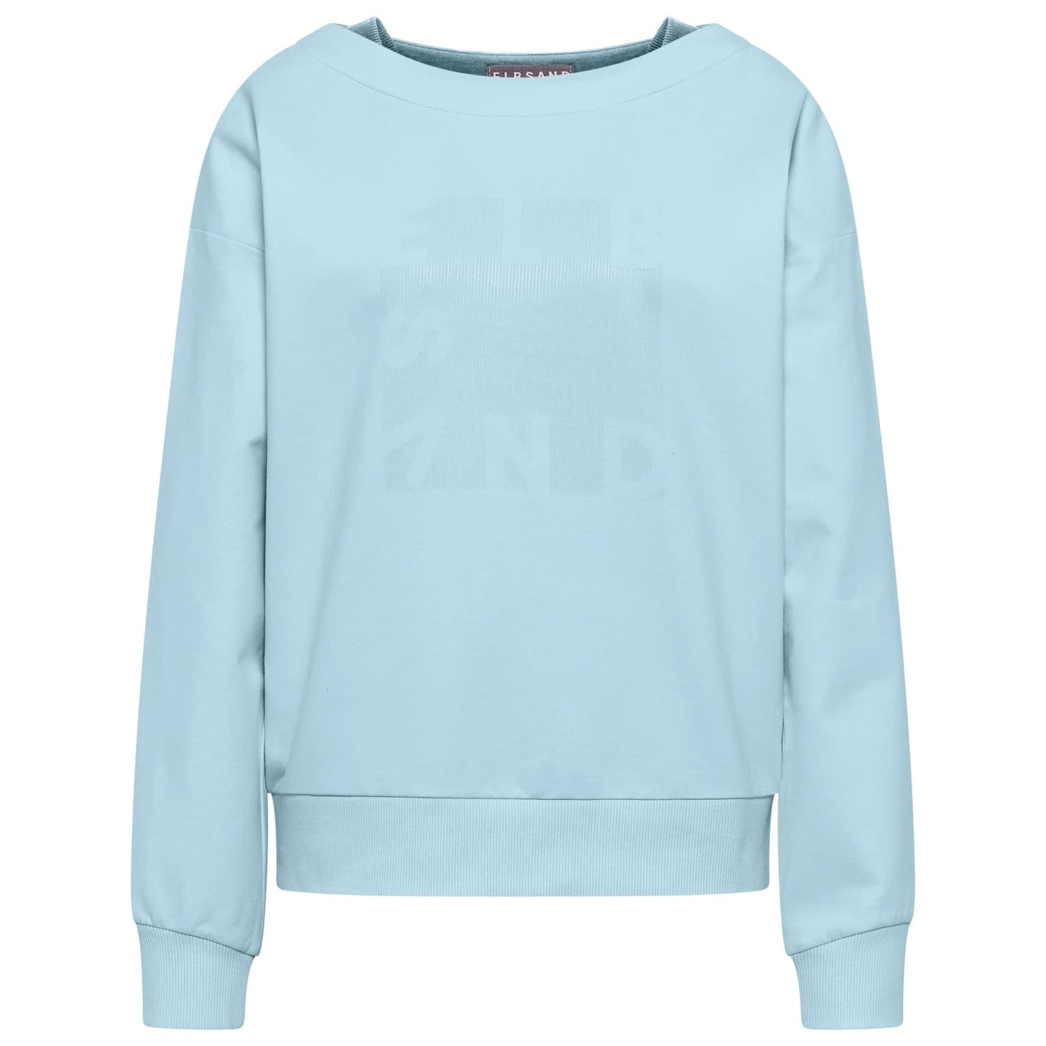 Дамски пуловер ELBSAND Women's Fea Jumper - Wave Blue