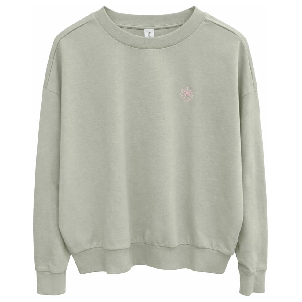 Дамски пуловер Mazine Women's Back Print Minds Sweatshirt Jumper - Eucalyptus