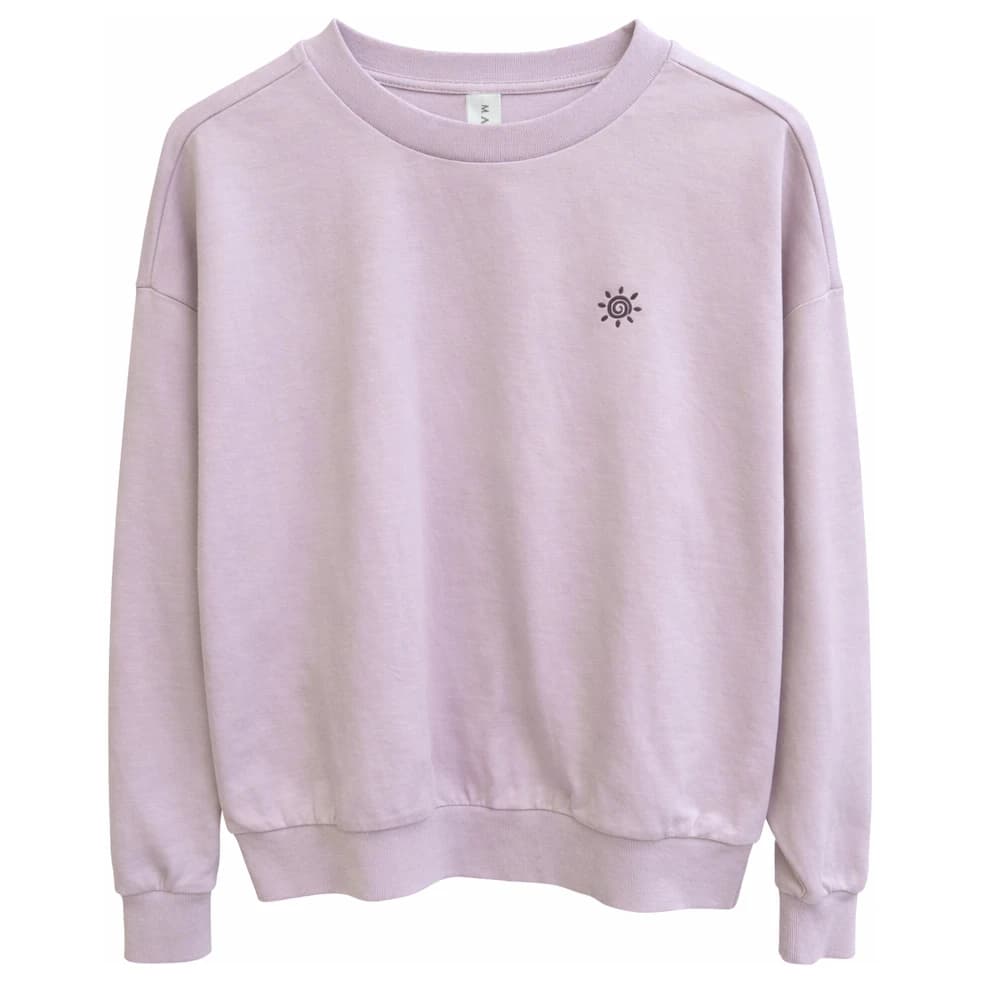 Дамски пуловер Mazine Women's Back Print Palm Sweatshirt Jumper - Pastel Lilac