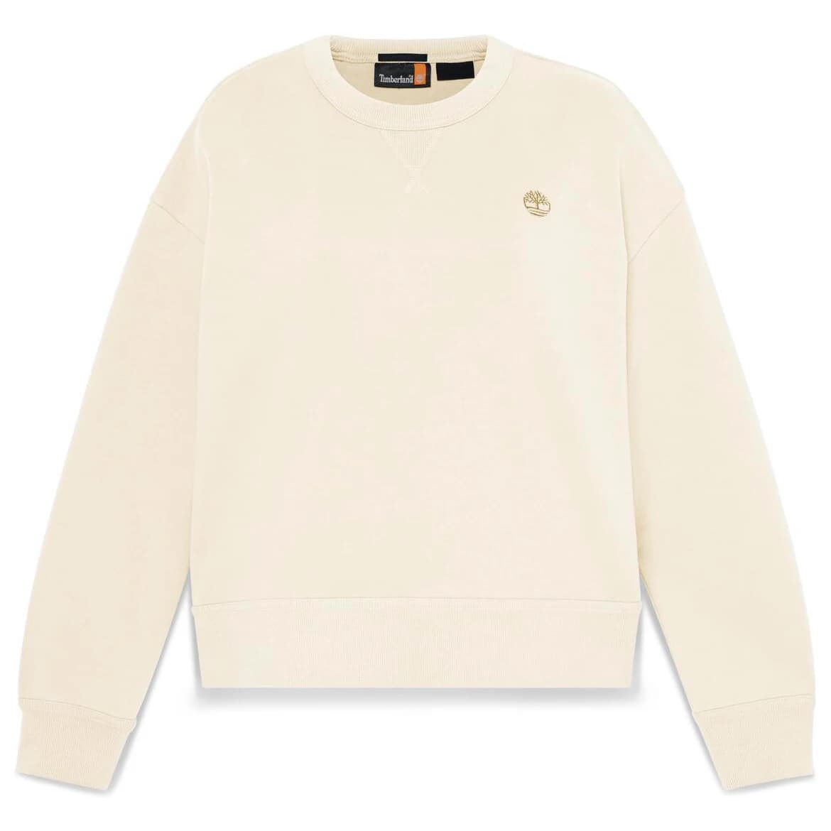 Дамски пуловер Timberland Women's Lush Crew Sweatshirt Jumper - Putty