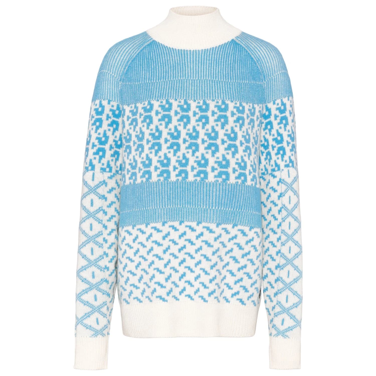 Дамски пуловер Kari Traa Women's Smekker Knit Jumper - Ocean
