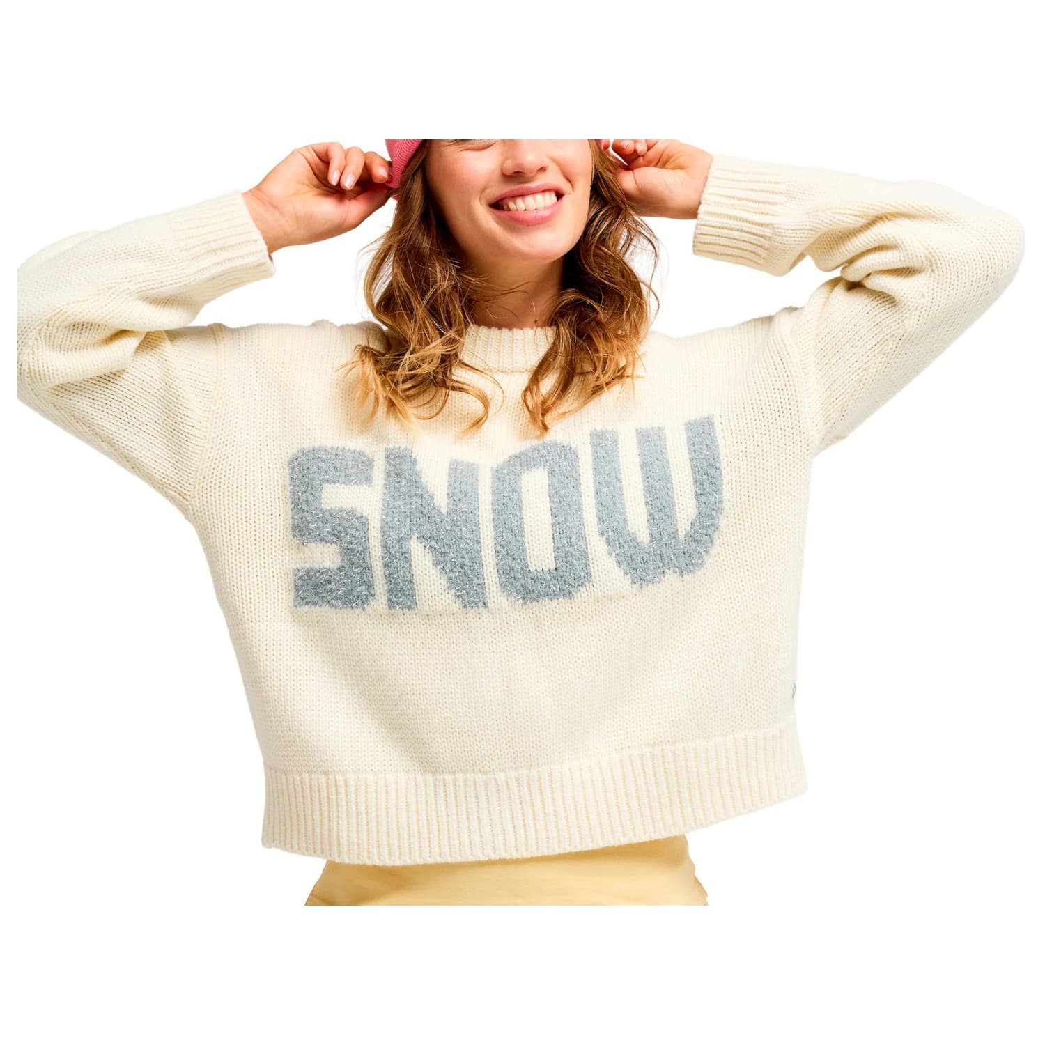 Пуловер Roxy Women's Exploring Snow Jumper - Coconut Milk