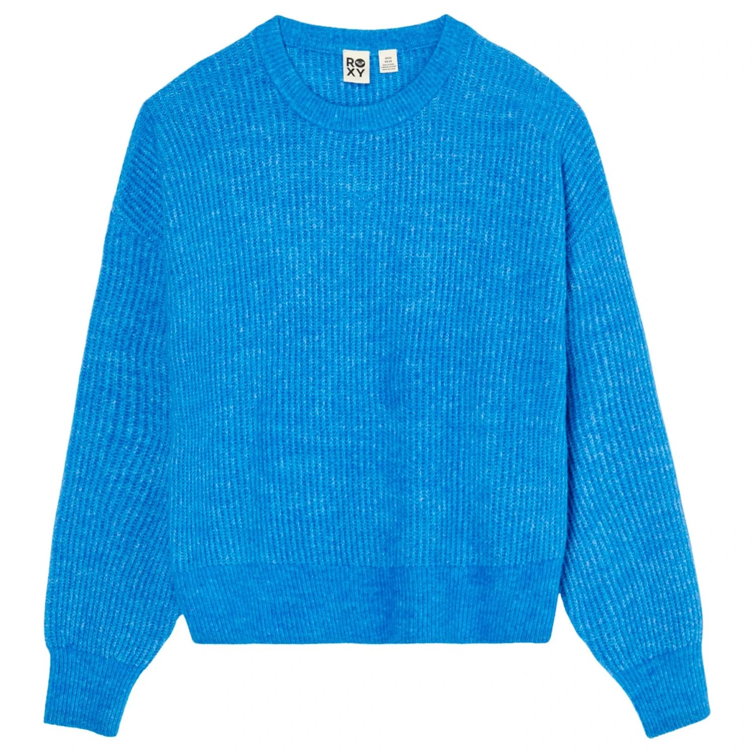 Дамски пуловер Roxy Women's Loomed Horizon Jumper - Super Sonic