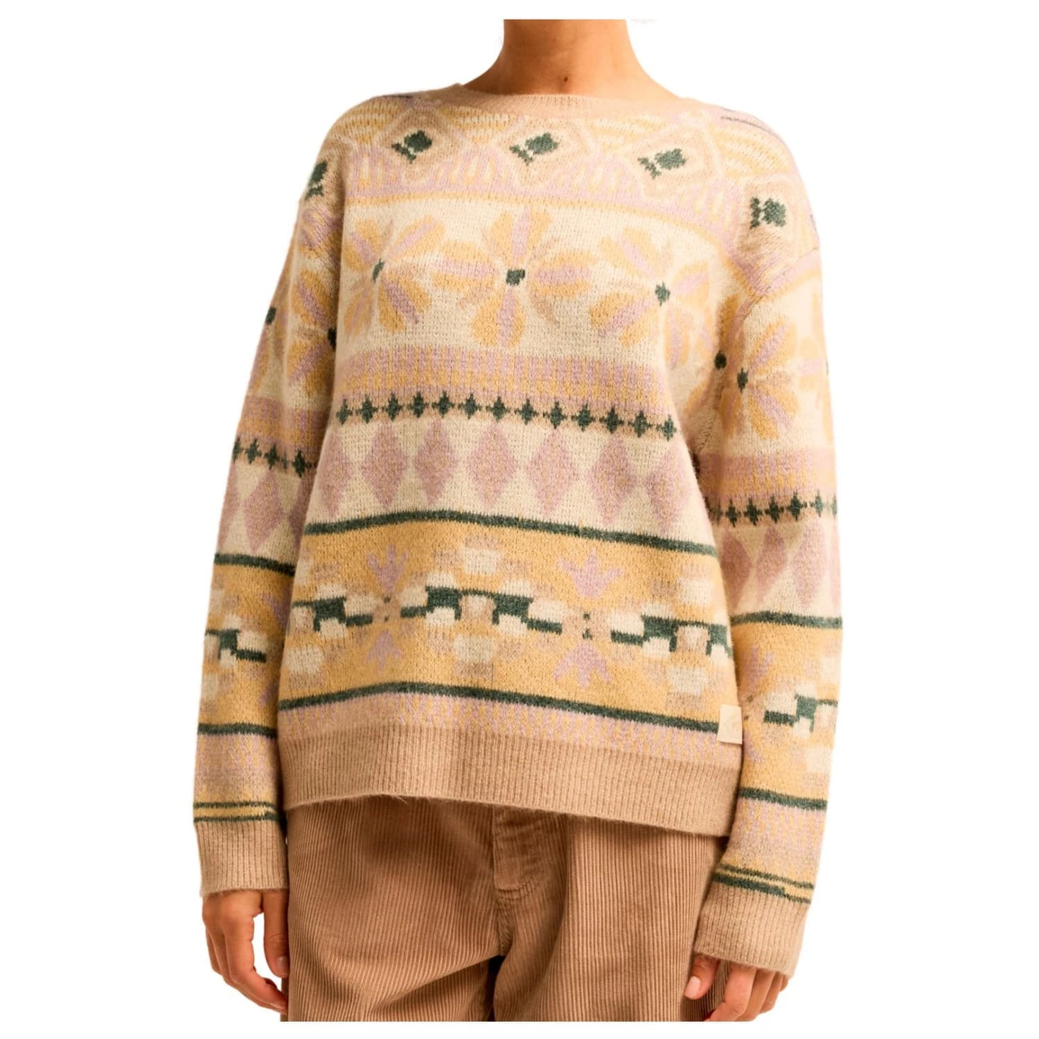 Пуловер Billabong Women's Camp Sweater Jumper - Sea Fog