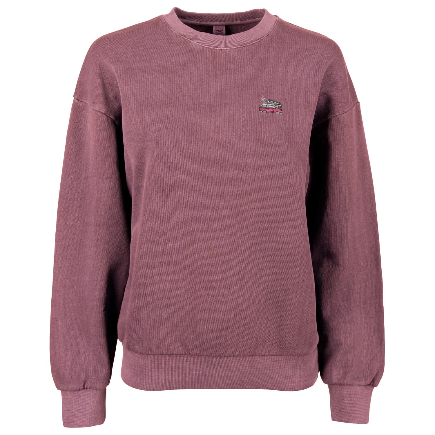 Дамски пуловер Iriedaily Women's Vancy Vint Crewneck Jumper - Dark Berry