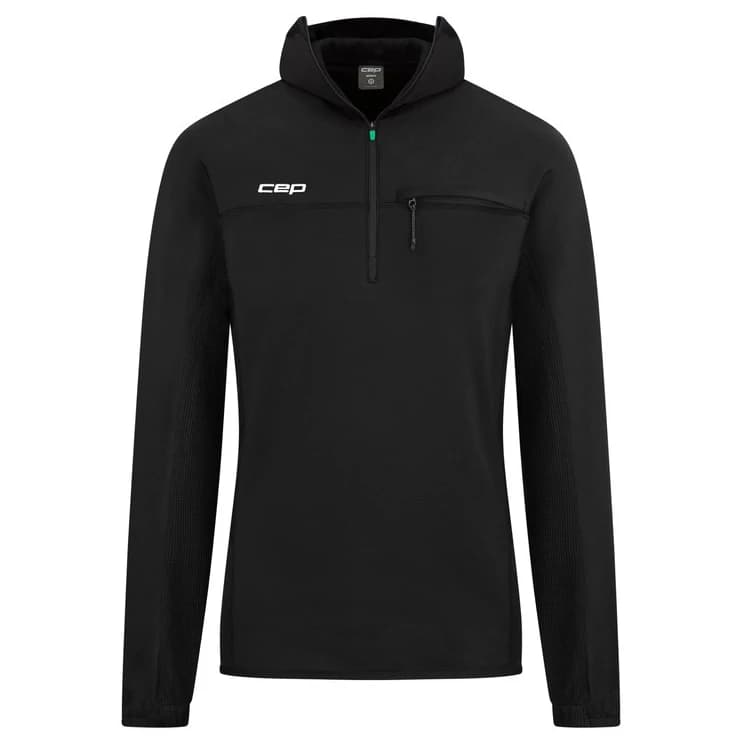 Дамски суичър CEP Women's Core Run Thermal Hoodie - Black