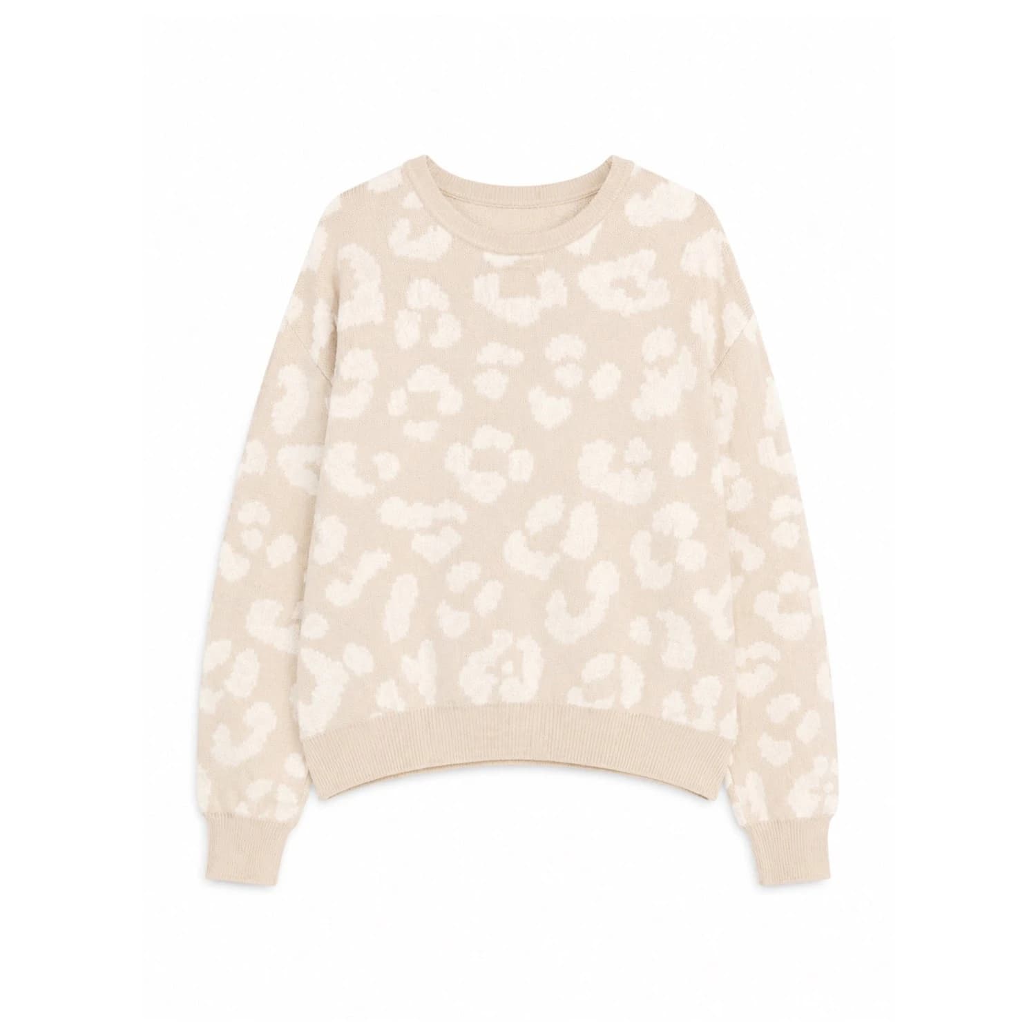 Пуловер Mazine Women's Leo Jacquard Knit Jumper - Light Beige / Tofu
