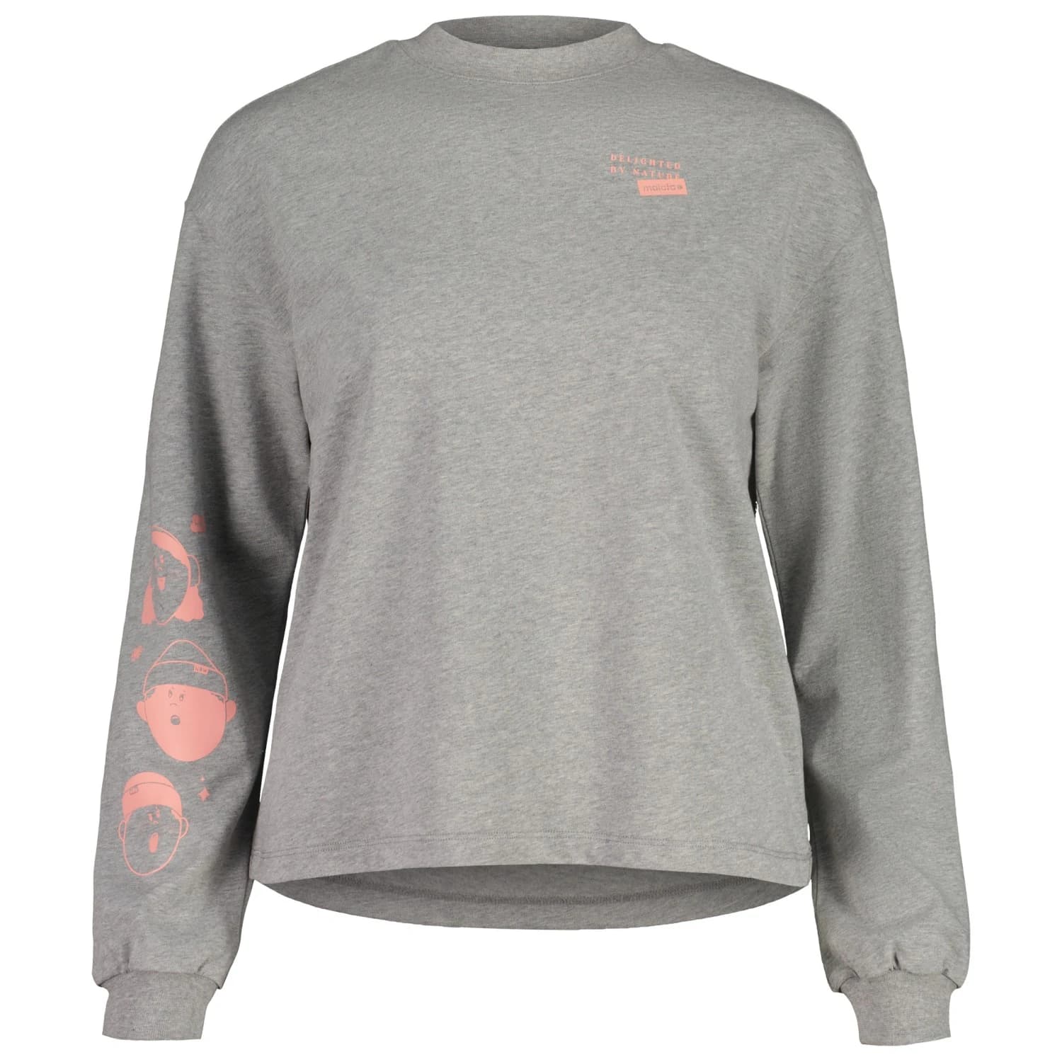 Пуловер Maloja Women's LavalM. Jumper - Grey Melange