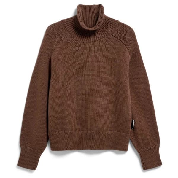 Пуловер ARMEDANGELS Women's Winter Cotton Knit Sweater Jumper - Claystone
