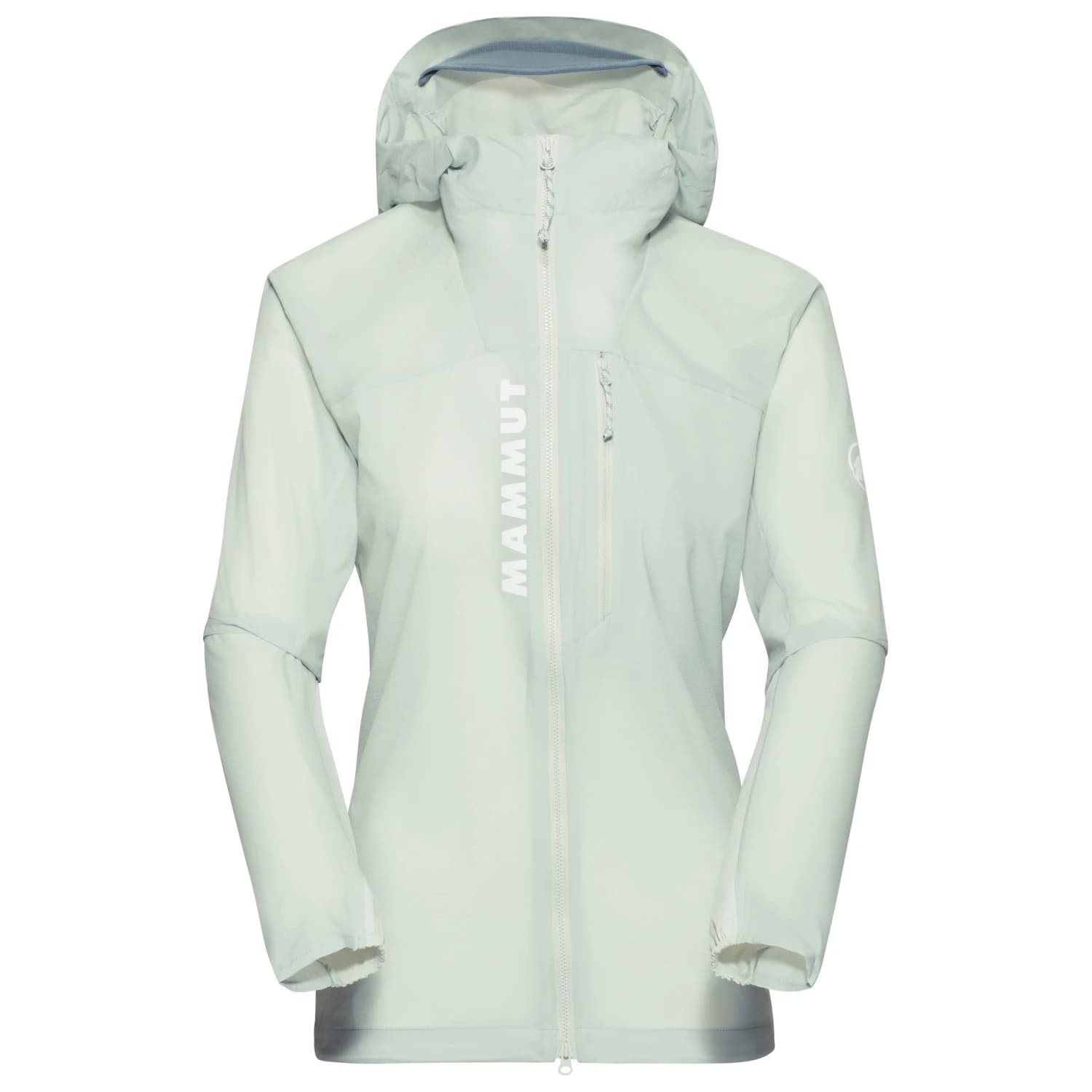 Дамско ветрозащитно яке Mammut Women's Aenergy Windbreaker Hooded Jacket Windproof jacket - Silver Sage