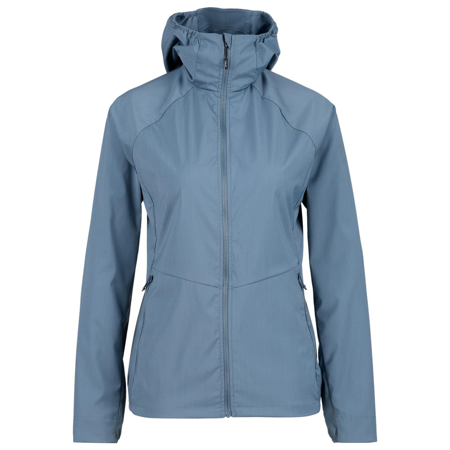 Дамско ветрозащитно яке Stoic Women's MerinoWindResist NyhemSt. Jacket with Hood Windproof jacket - Ocean Blue