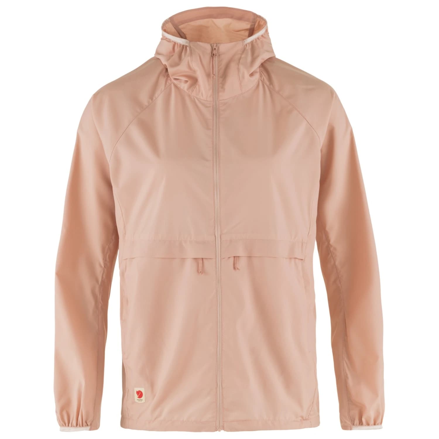 Дамско ветрозащитно яке Fjällräven Women's High Coast Wind Hoodie Windproof jacket - Chalk Rose