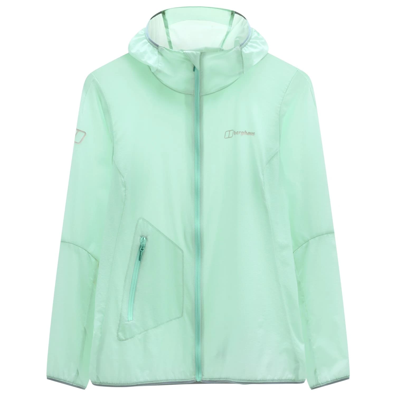 Дамско ветрозащитно яке Berghaus Women's Pendower Wind Jacket AF Windproof jacket - Light Electro