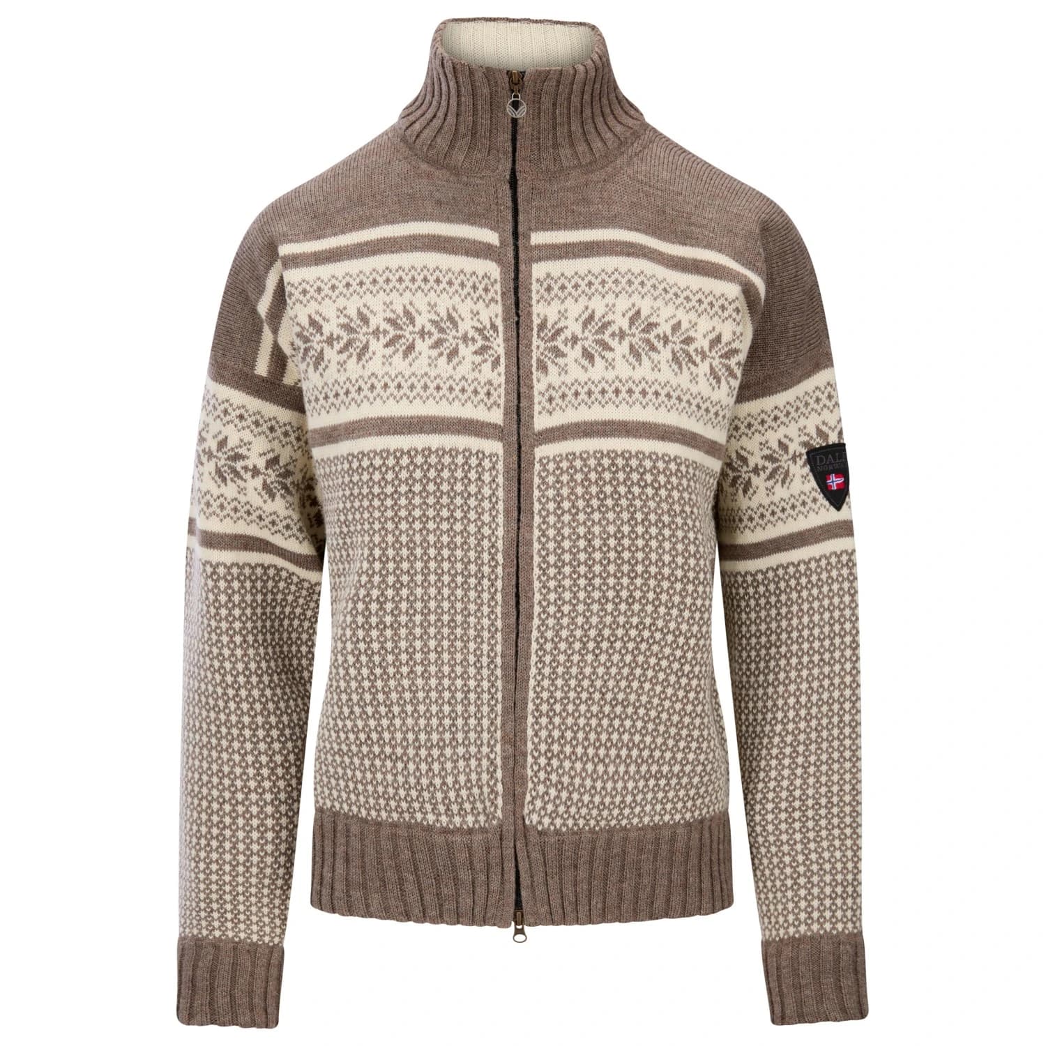 Дамско ветрозащитно яке Dale of Norway Women's Vola WP Jacket Windproof jacket - Brown / Offwhite
