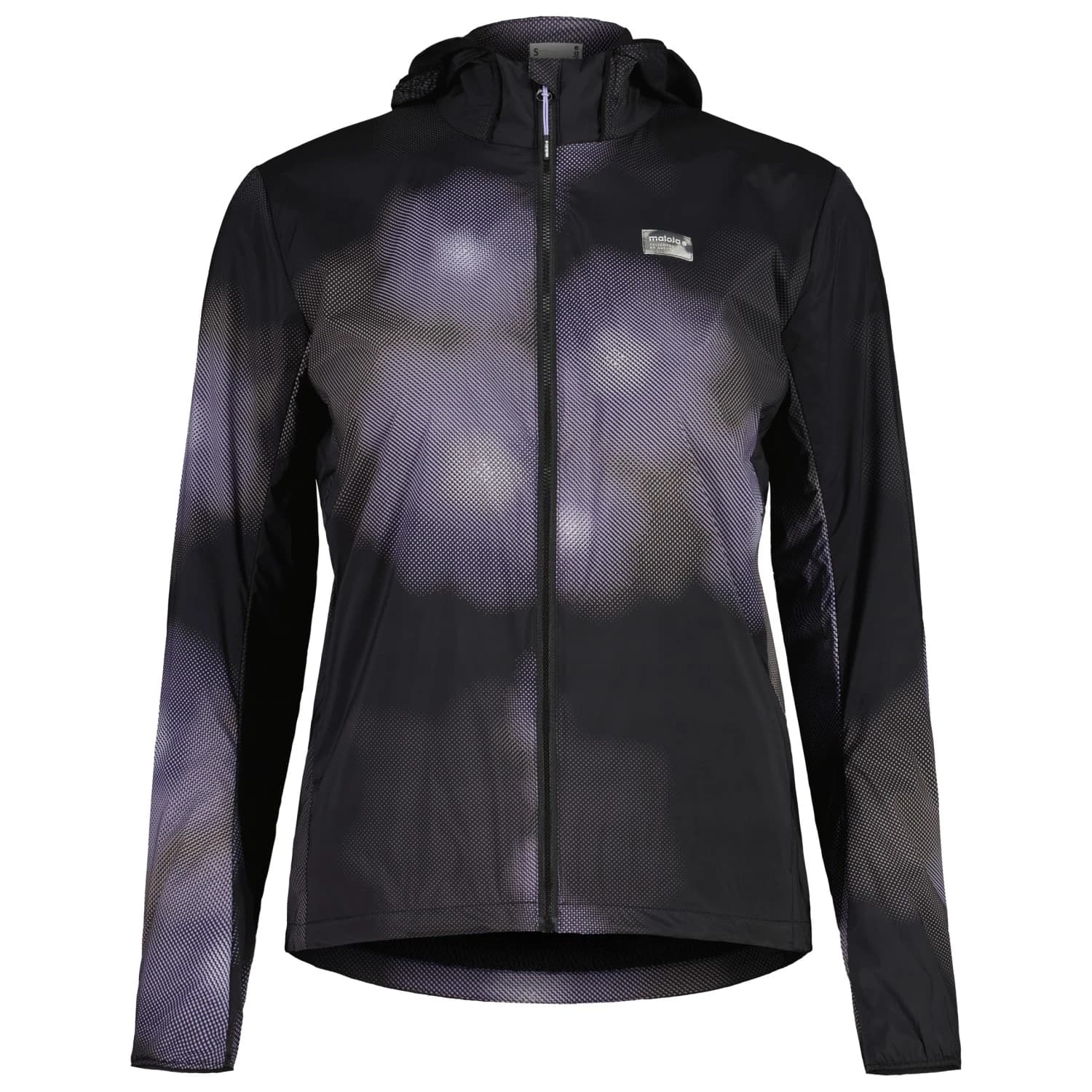 Ветрозащитно яке Maloja Women's FjelletM. Printed Windproof jacket - Deep Black Bloom