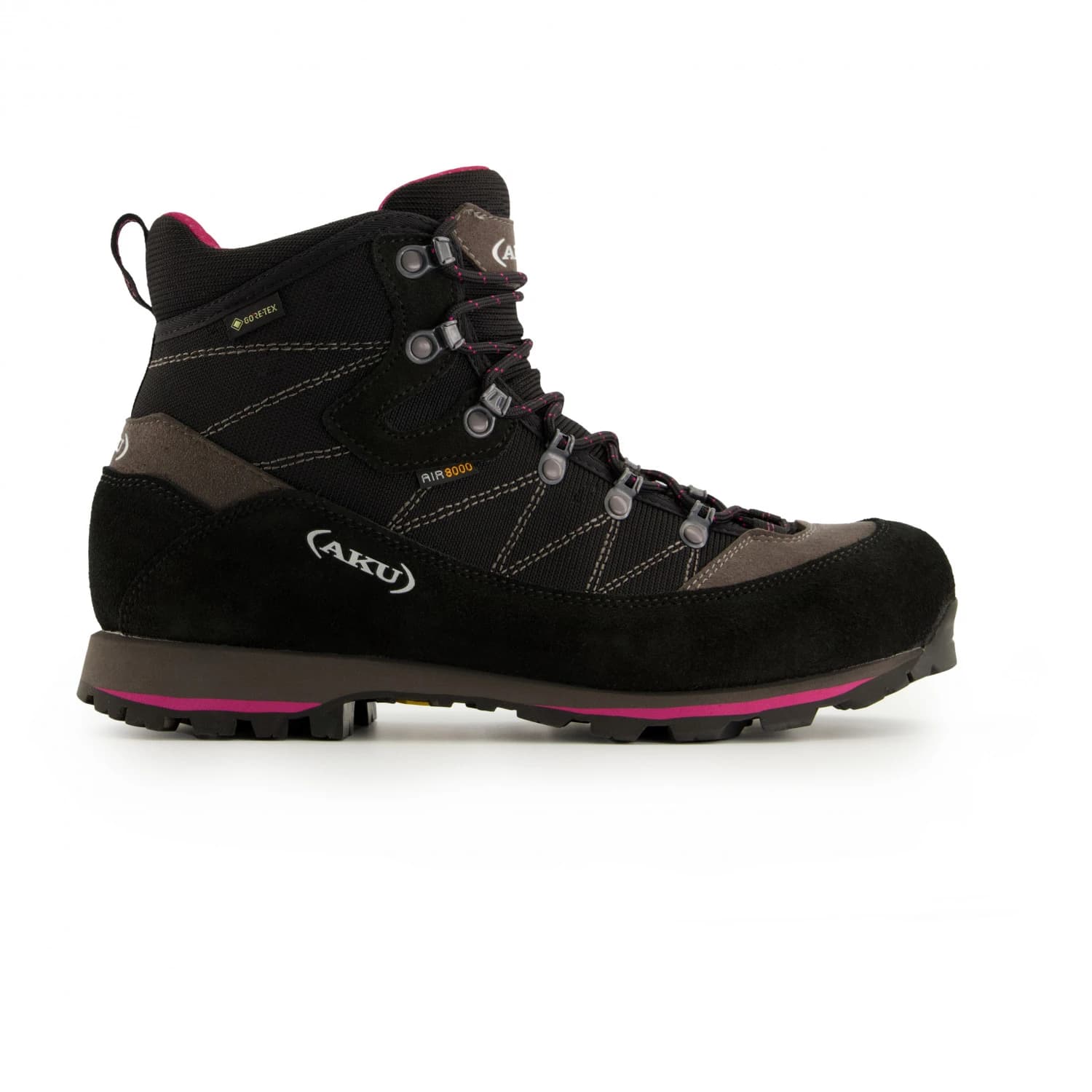 Дамски туристически обувки Aku Women's Trekker Lite III Walking boots - Black / Magenta
