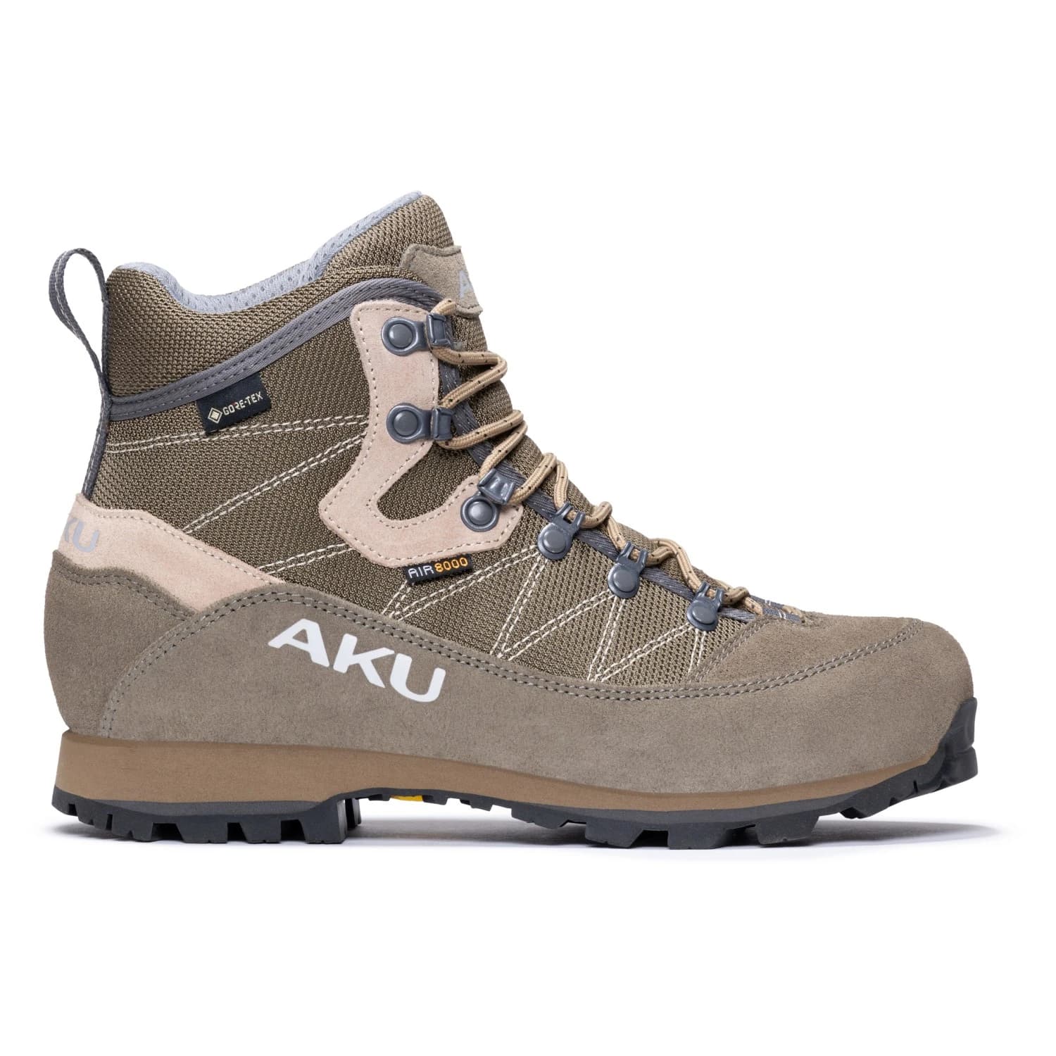 Дамски туристически обувки AKU Women's Trekker Lite III Walking boots - Olive / Beige