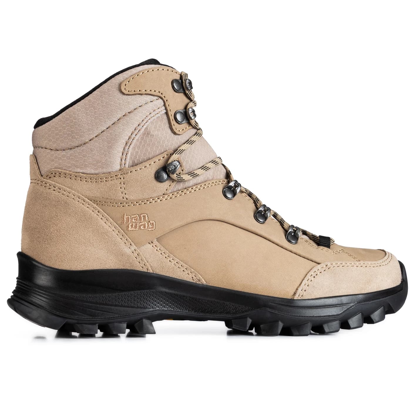 Дамски туристически обувки Hanwag Women's Banks LL Walking boots - Light Brown / Black