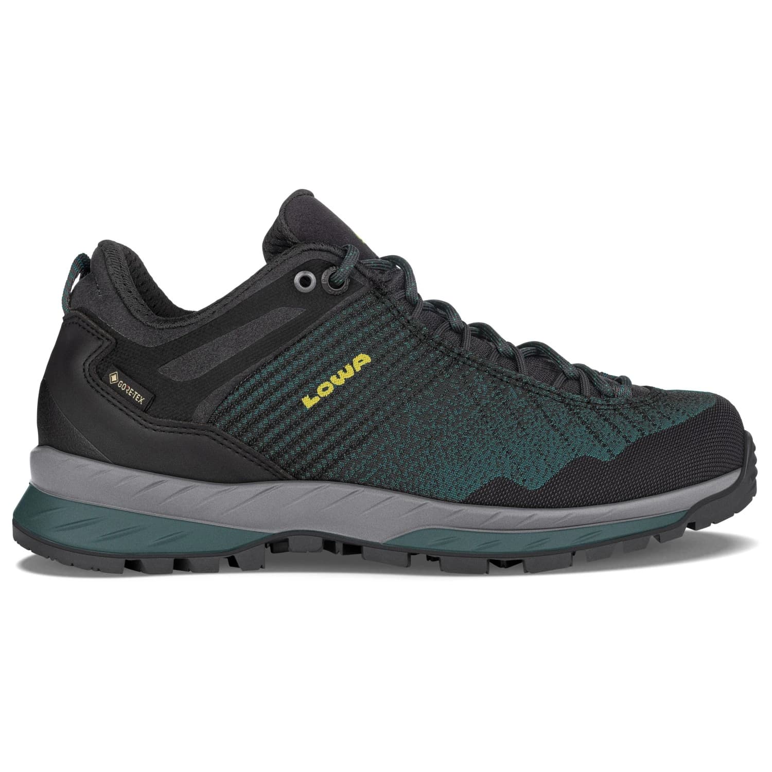 Дамски туристически обувки Lowa Women's Carezza GTX Lo Walking boots - Anthracite / Petrol