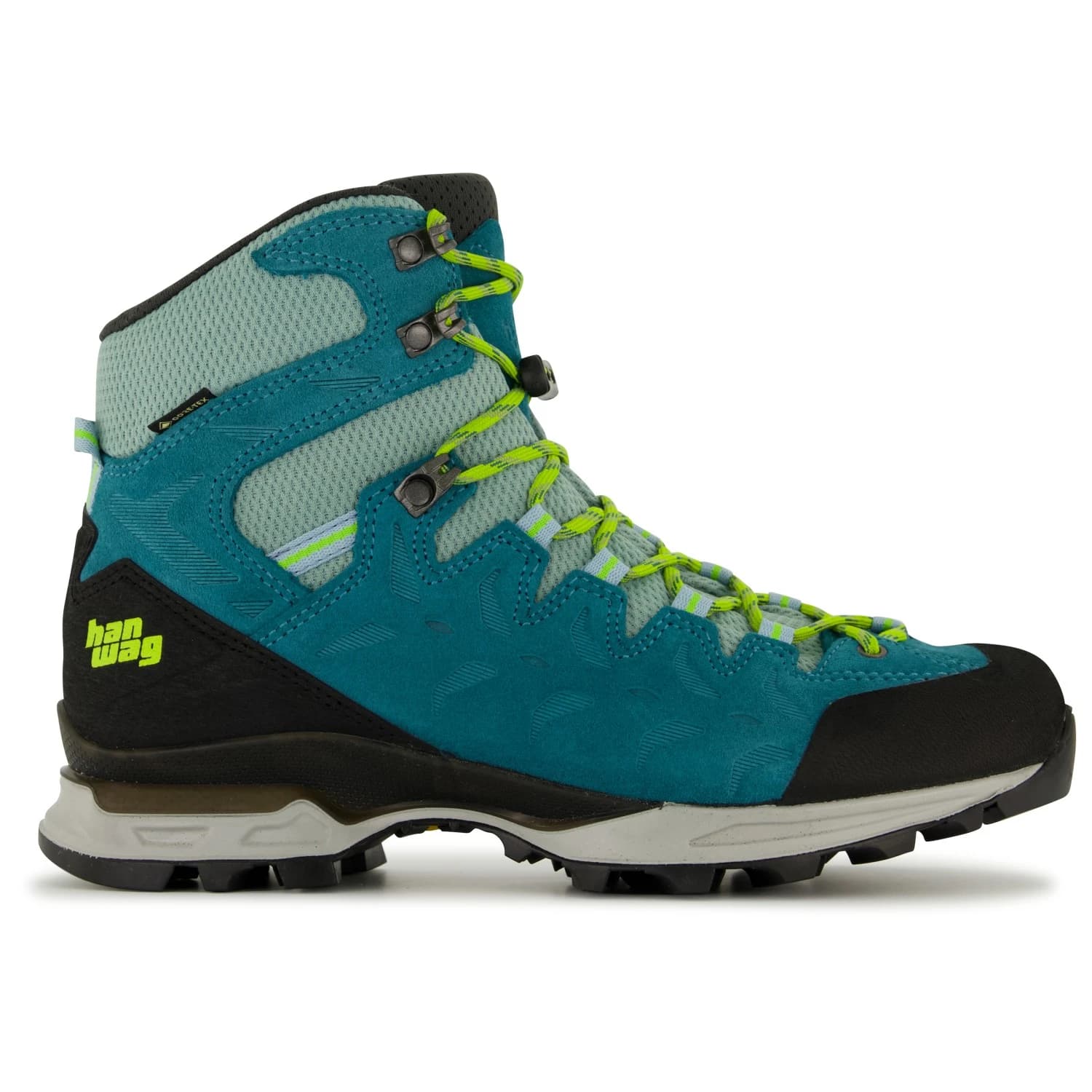 Дамски туристически обувки Hanwag Makra Trek Lady GTX Walking boots - Icefall / Sulphur