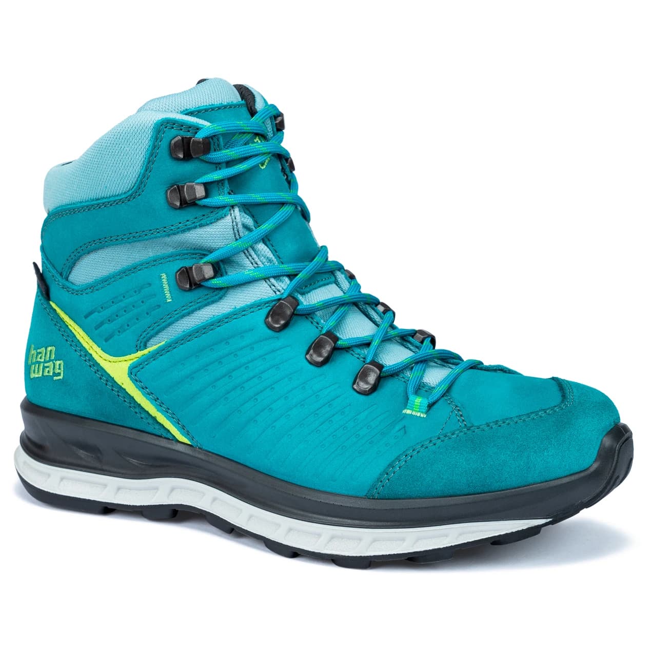 Дамски туристически обувки Hanwag Women's Bluecliff ES Walking boots - Icefall / Sulphur