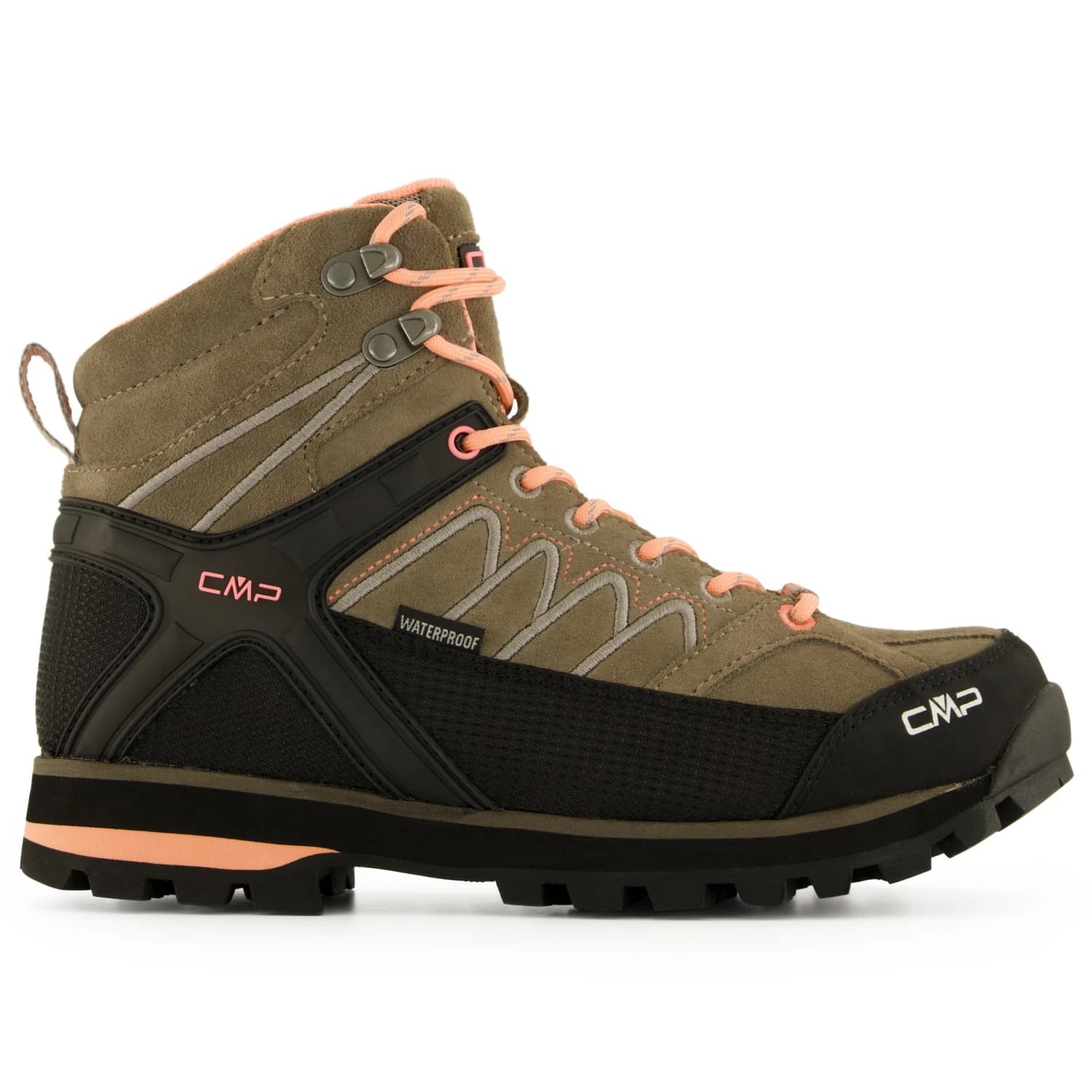 Дамски туристически обувки Cmp Women's Moon Mid Trekking Shoe Waterproof Walking boots - Deserto