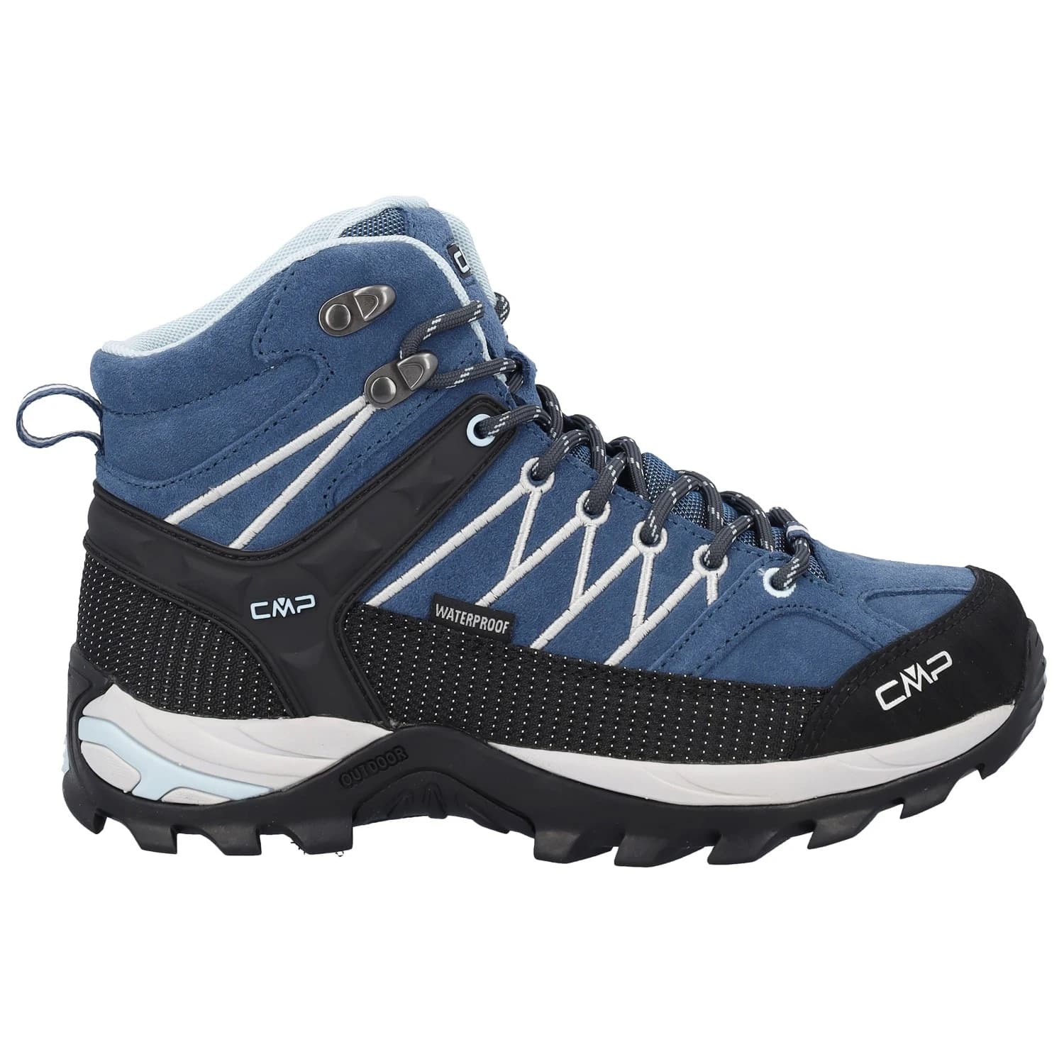Дамски туристически обувки CMP Women's Rigel Mid Trekking Shoes Waterproof Walking boots - Infinity / Sky
