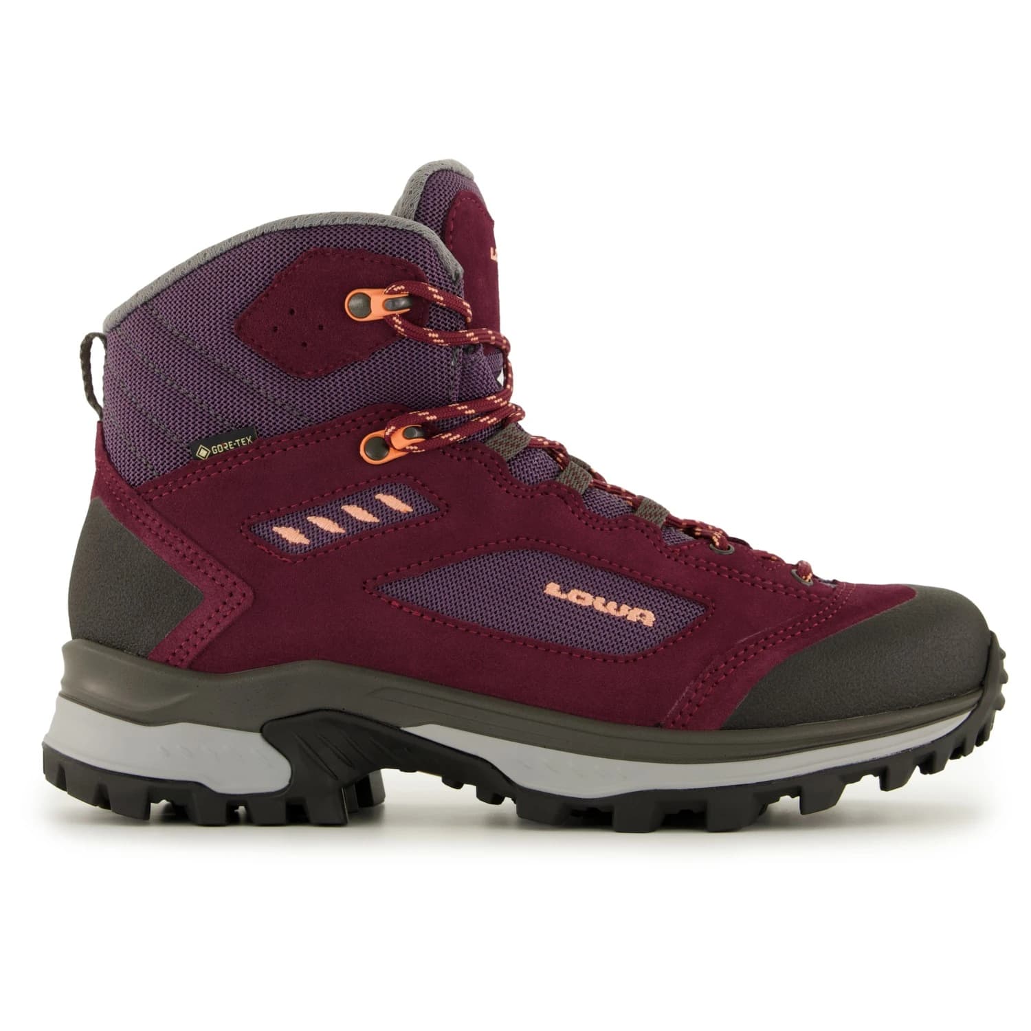 Дамски туристически обувки Lowa Women's Corvara GTX Mid Walking boots - Grape / Melon