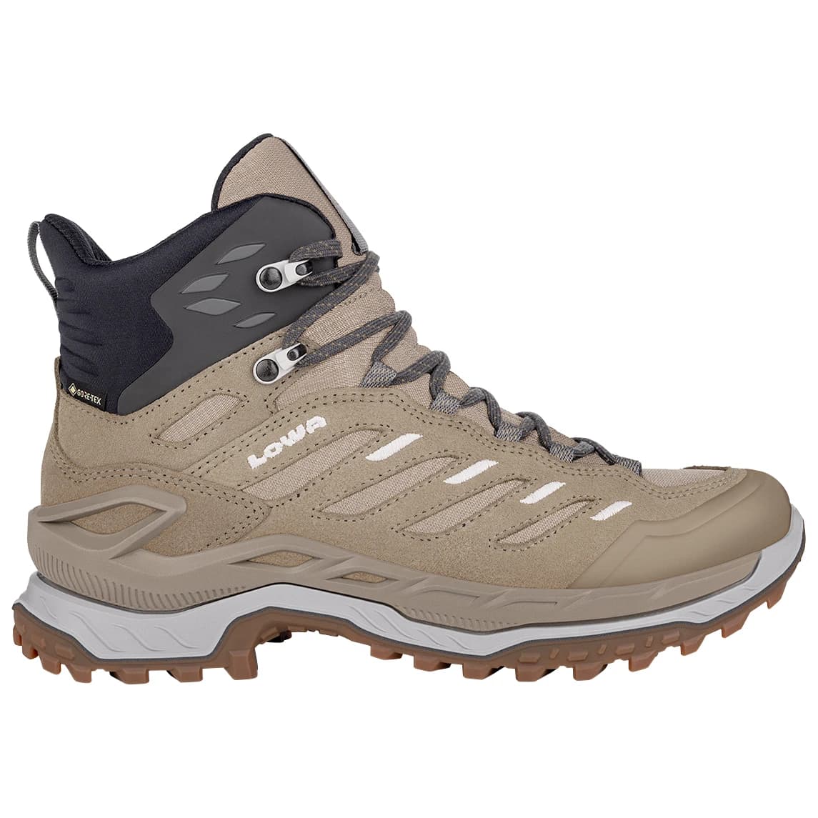 Дамски туристически обувки Lowa Women's Innovo GTX Mid Walking boots - Dune / Grey