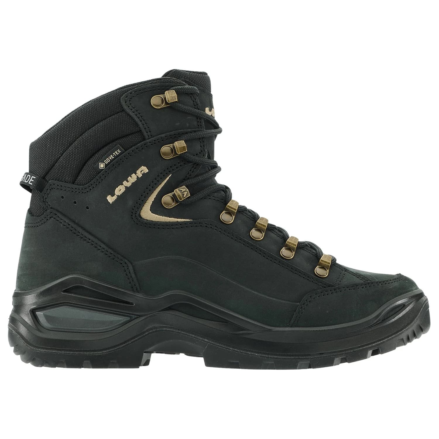 Туристически обувки Lowa Women's Renegade Evo GTX Mid Walking boots - Black / Champagne