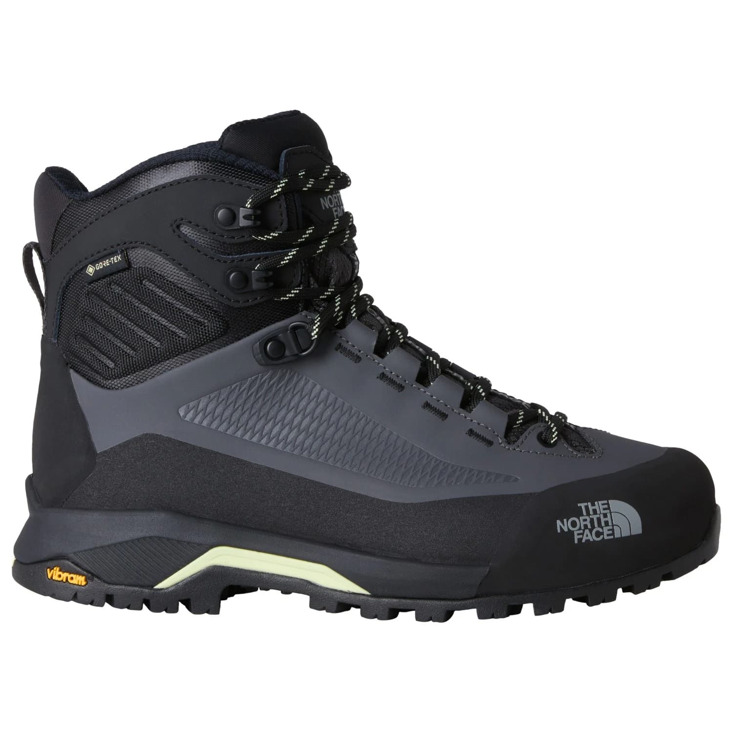 Дамски туристически обувки The North Face Women's Verto Alpine Mid GORE-TEX Walking boots - Anthracite Grey / Lemon Mist