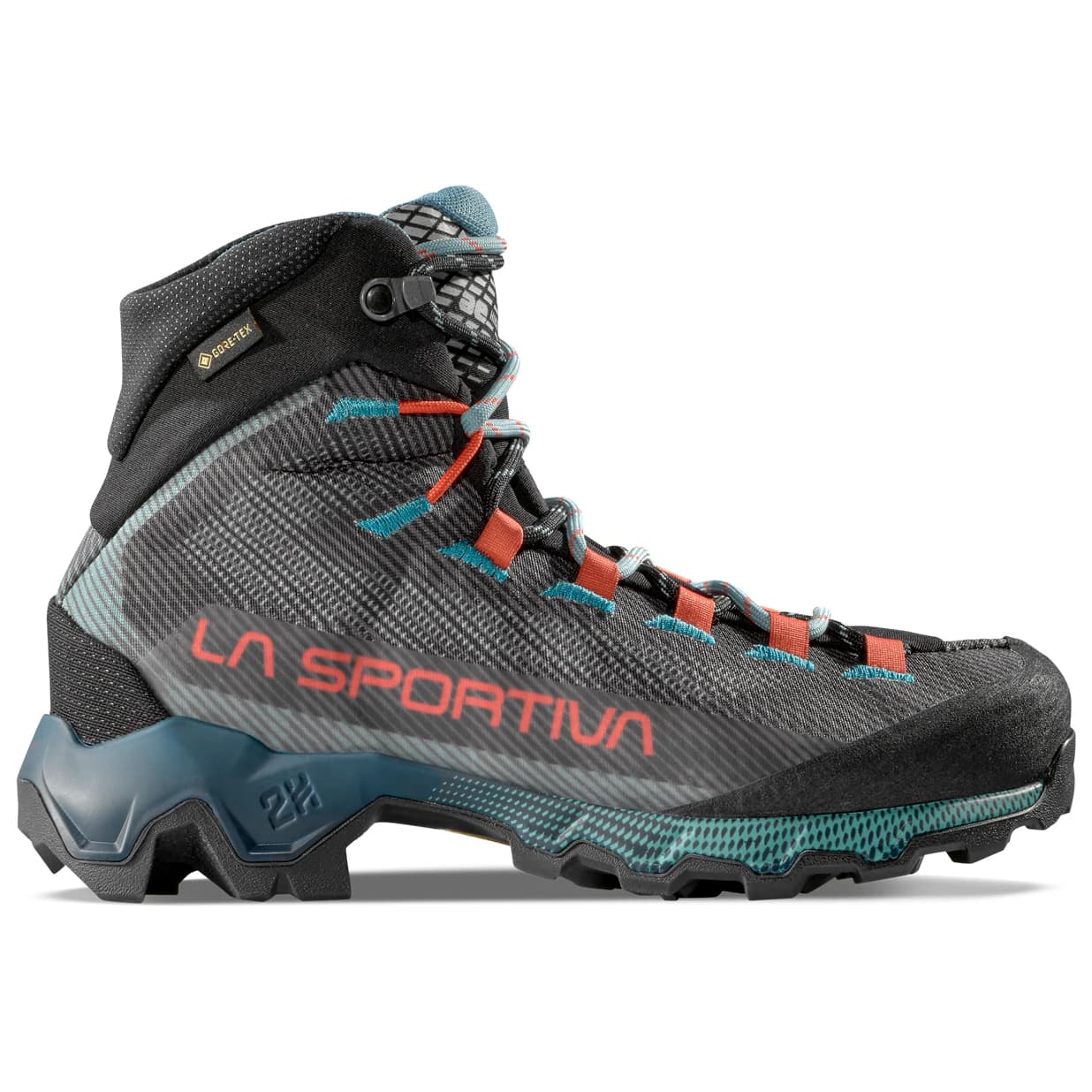 Дамски туристически обувки La Sportiva Women's Aequilibrium Hike GTX Walking boots - Carbon / Everglade II