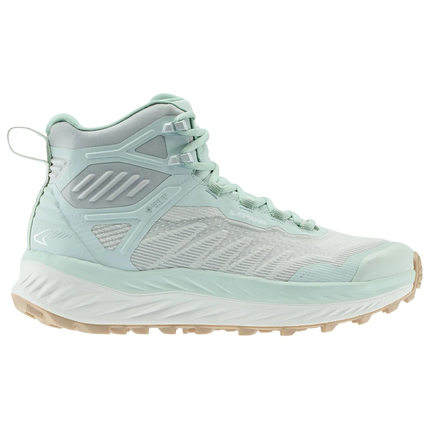 Дамски туристически обувки Lowa Women's Fortux GTX QC Trail running shoes - Mintgrün / Weiß
