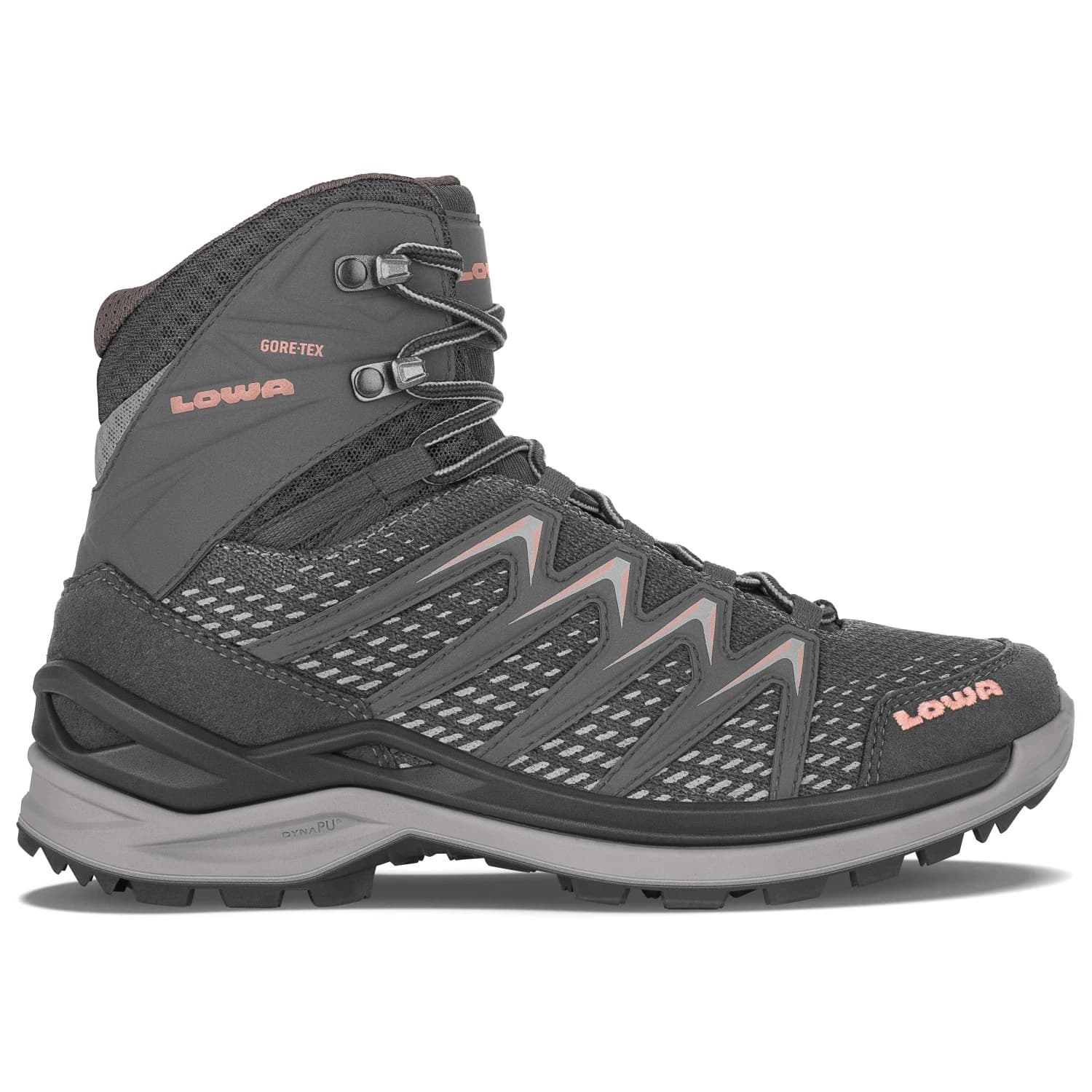 Дамски туристически обувки Lowa Women's Innox Pro GTX Mid Walking boots - Anthracite / Rose