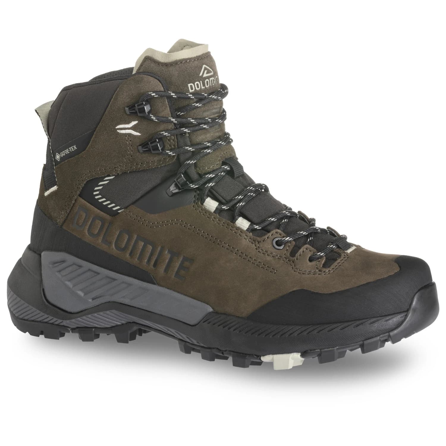 Дамски туристически обувки Dolomite Women's Shoe Vernale Leather High GTX Walking boots - Dark Brown