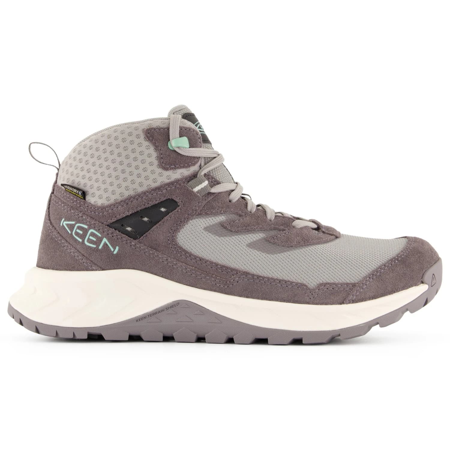 Дамски туристически обувки Keen Women's Hightrail Mid WP Walking boots - Alloy / Lichen