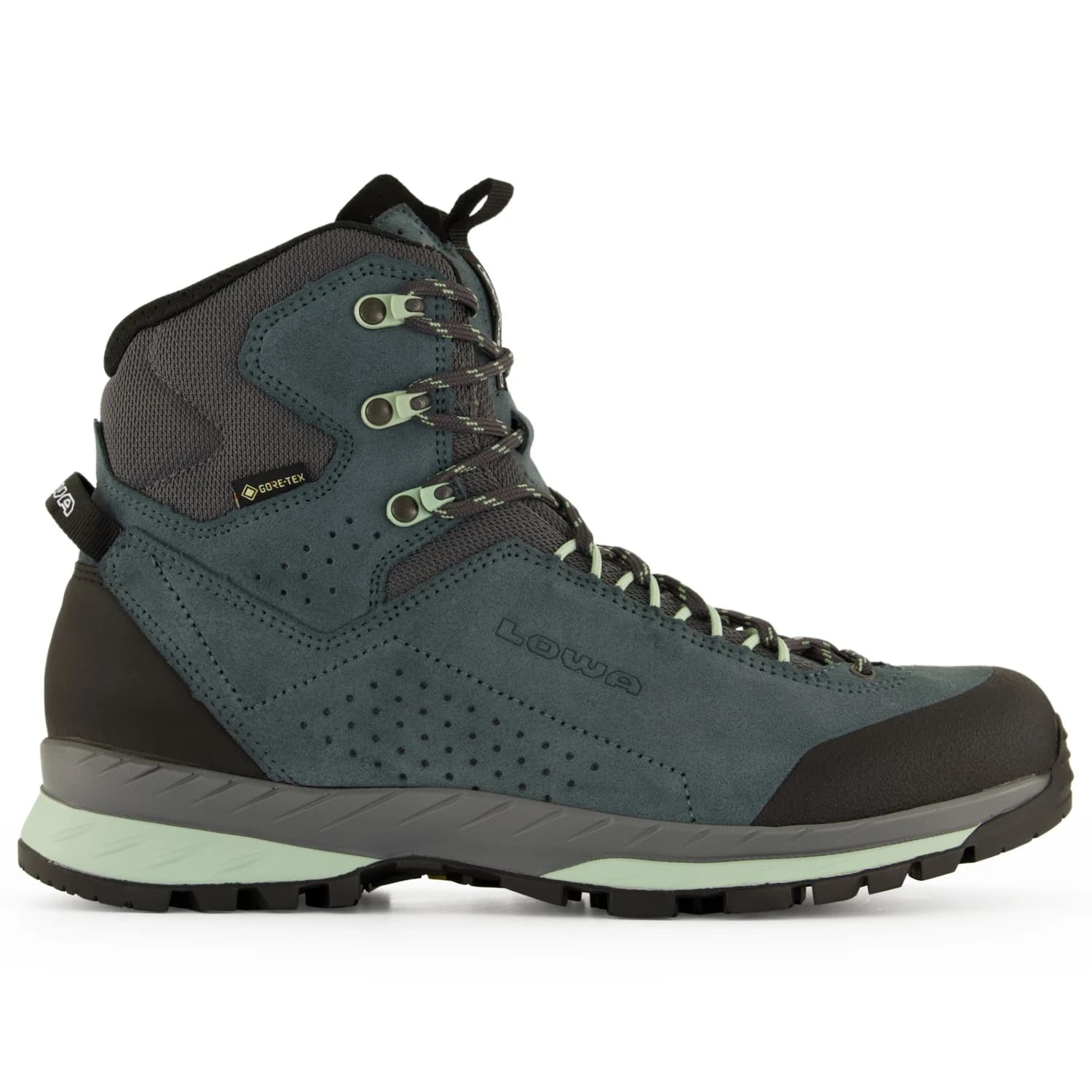 Дамски туристически обувки Lowa Women's Delago GTX Mid Walking boots - Dark Petrol